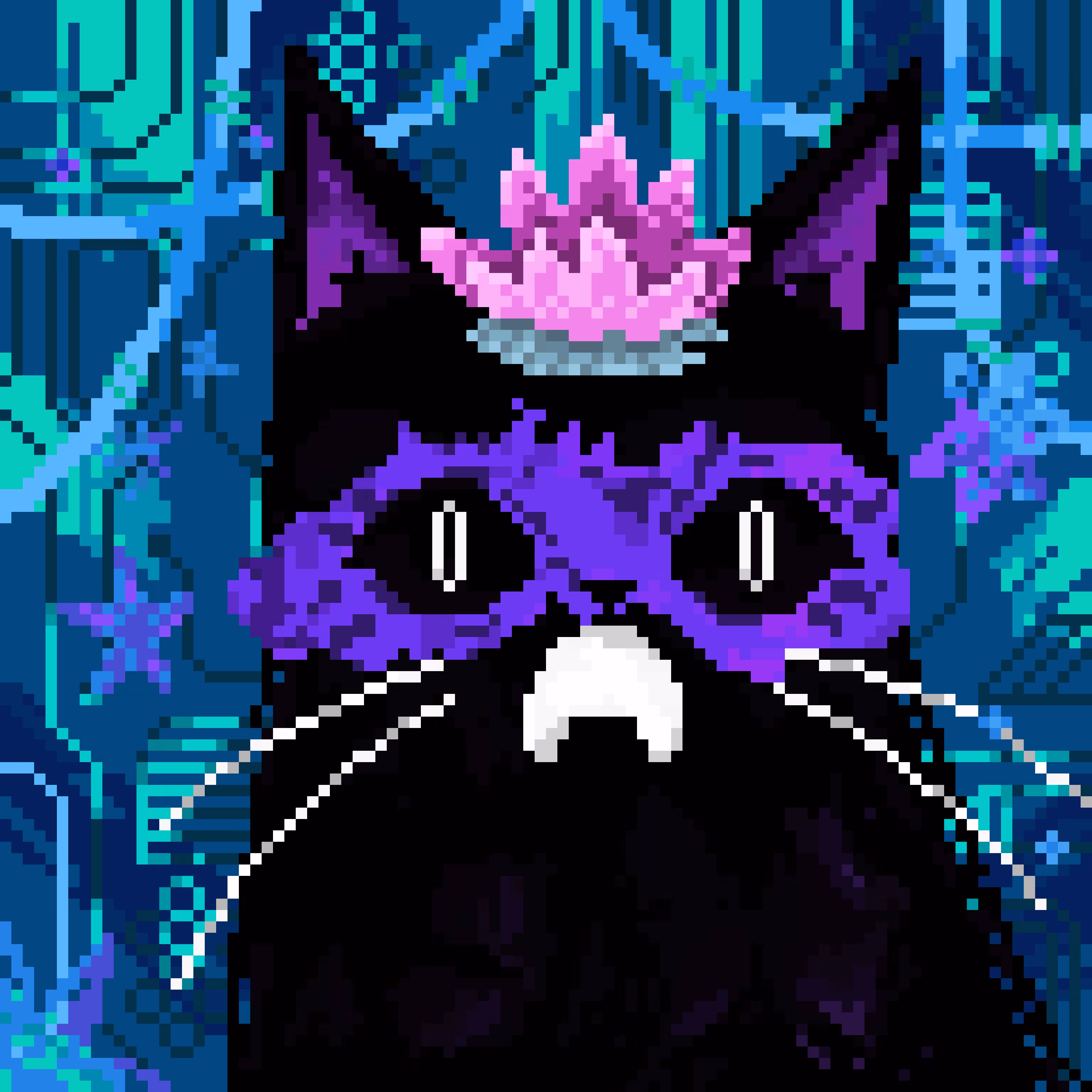 Pixel Hyper Cat #0187