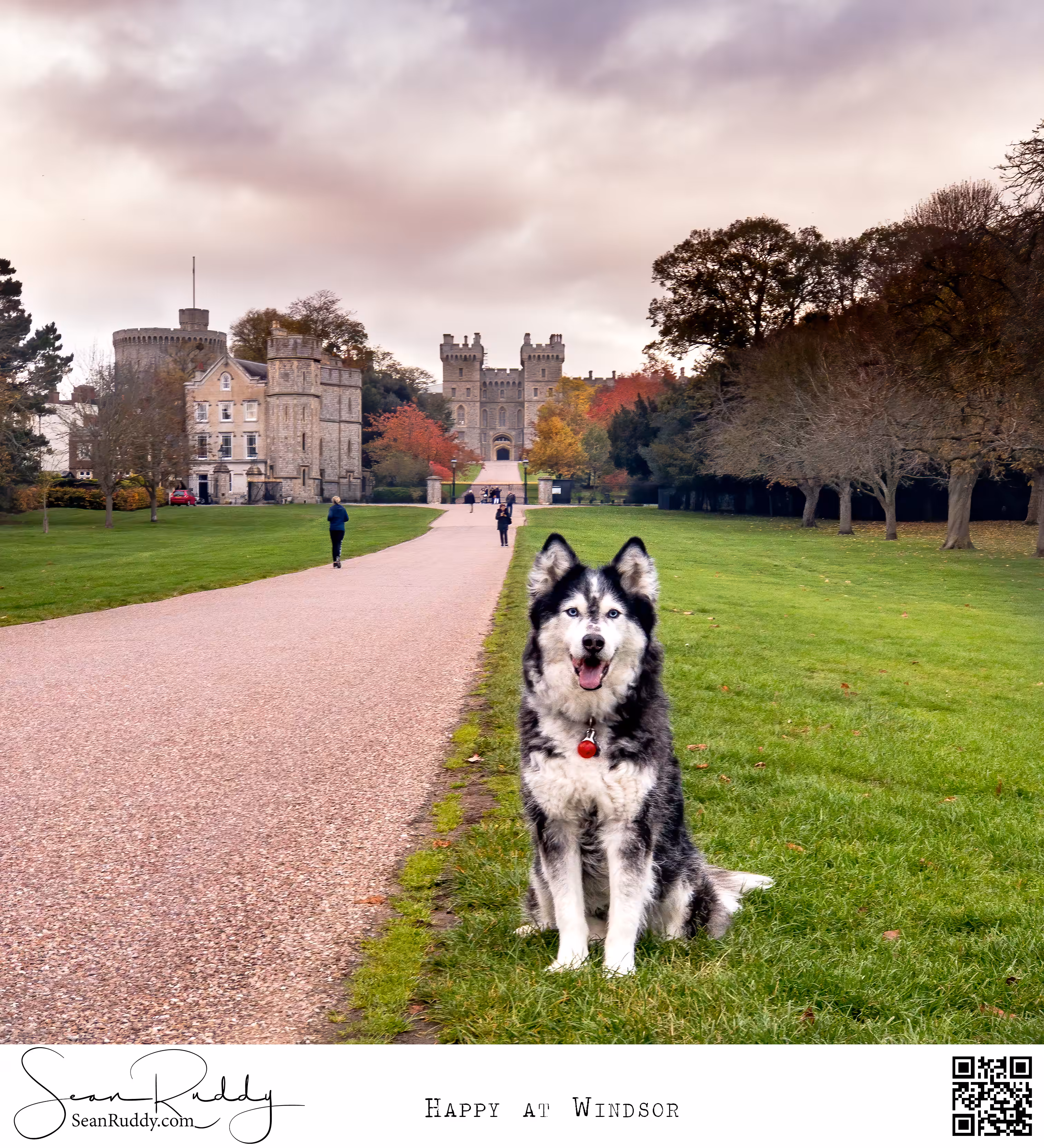 Happy at Windsor Castle