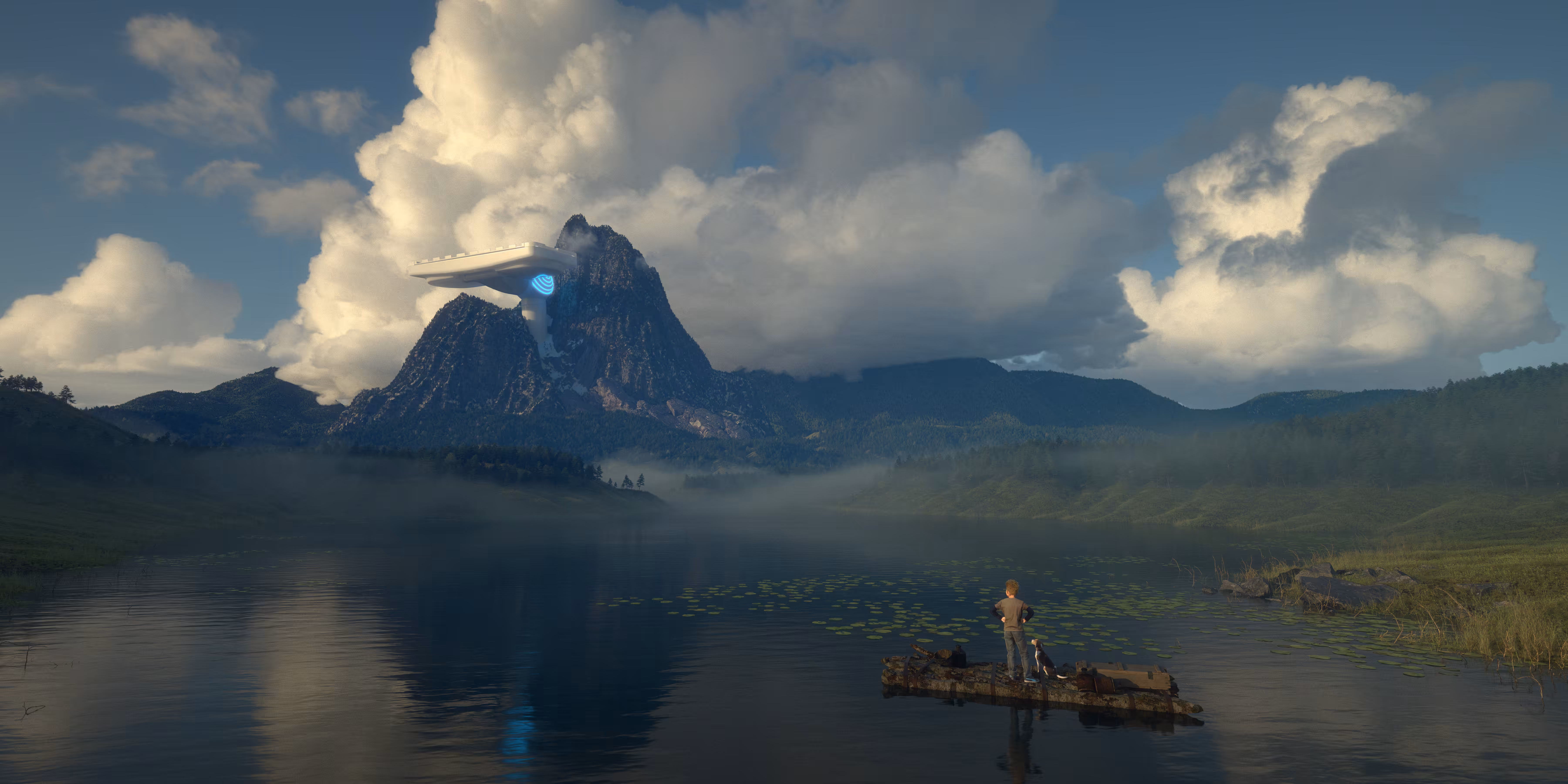 Max's voyage to Dyson Mountain