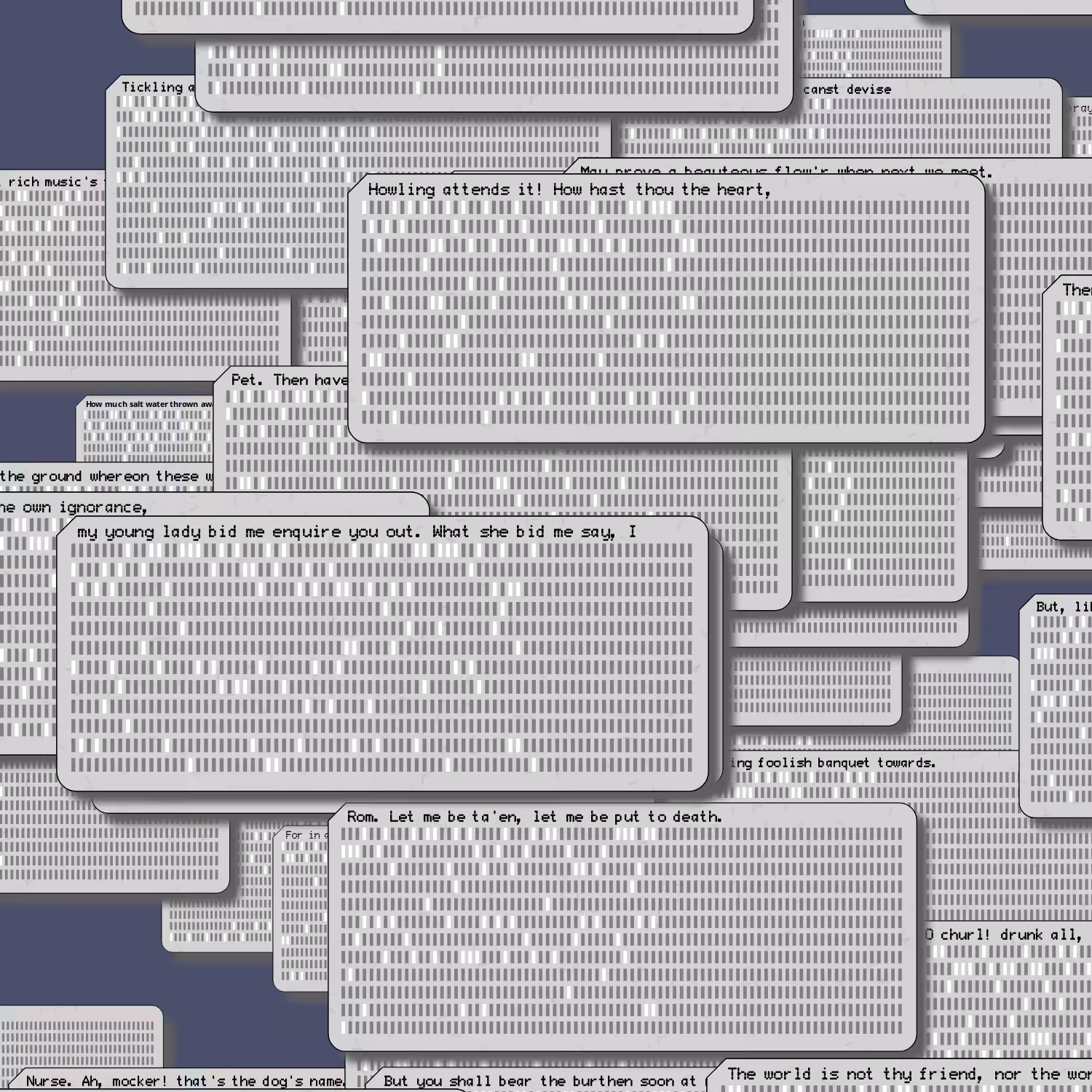 Romeo and Juliet on Punched Cards (Free) #64