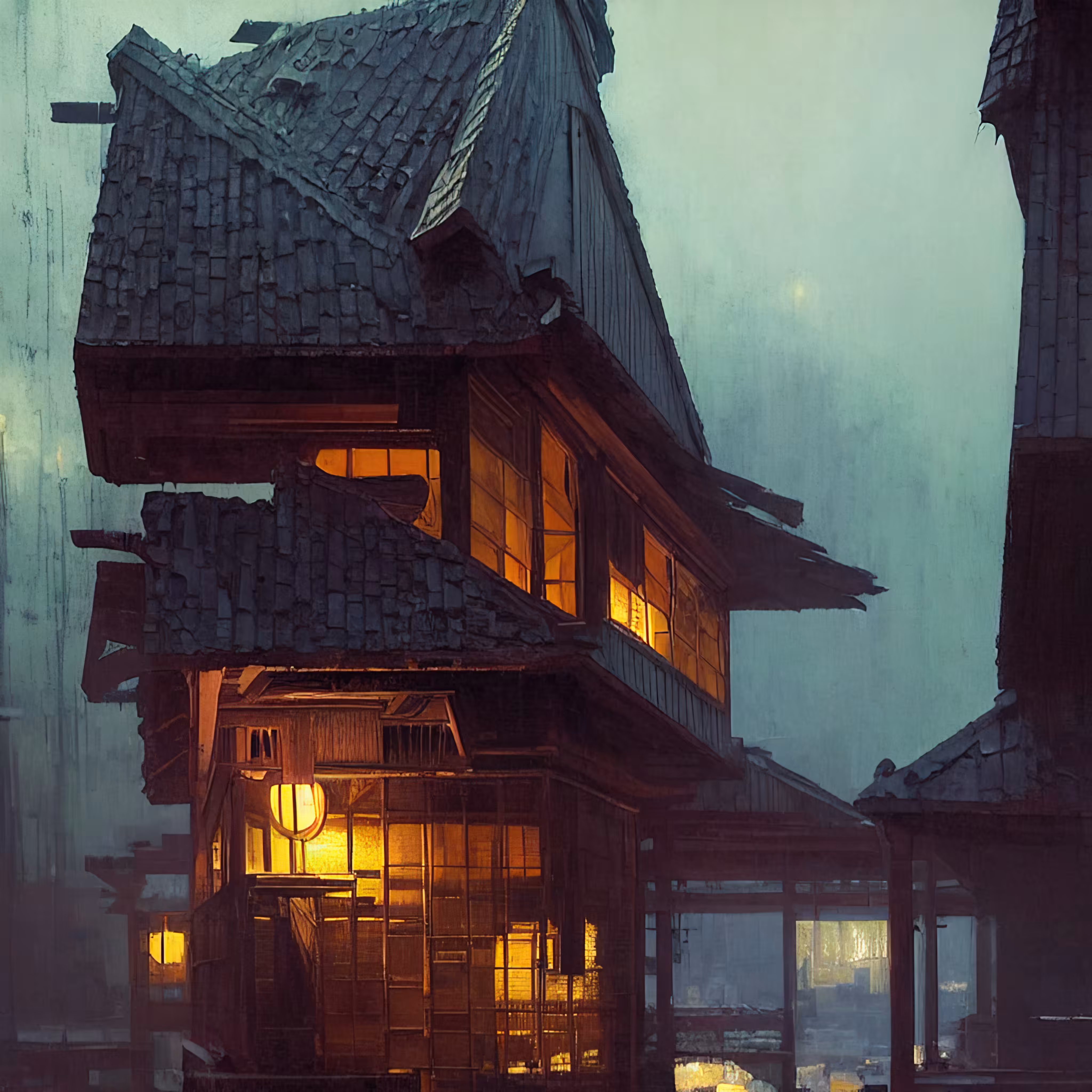Foggy Lights