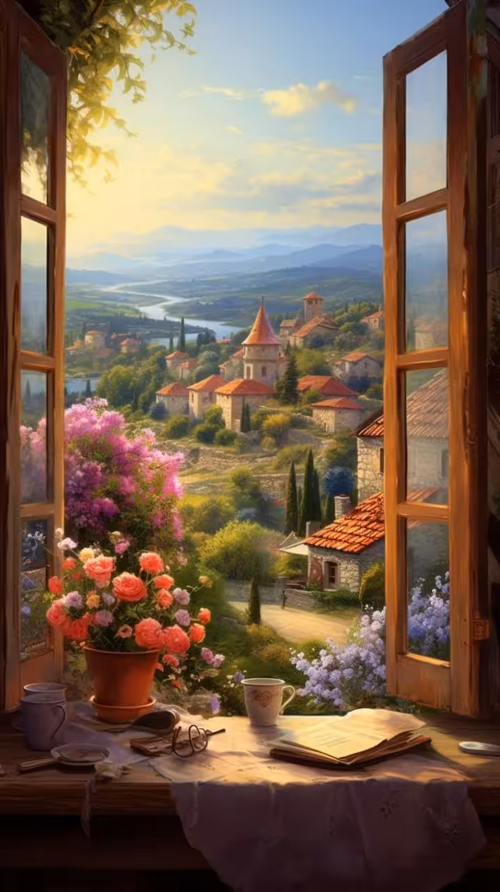 Morning in Tuscany