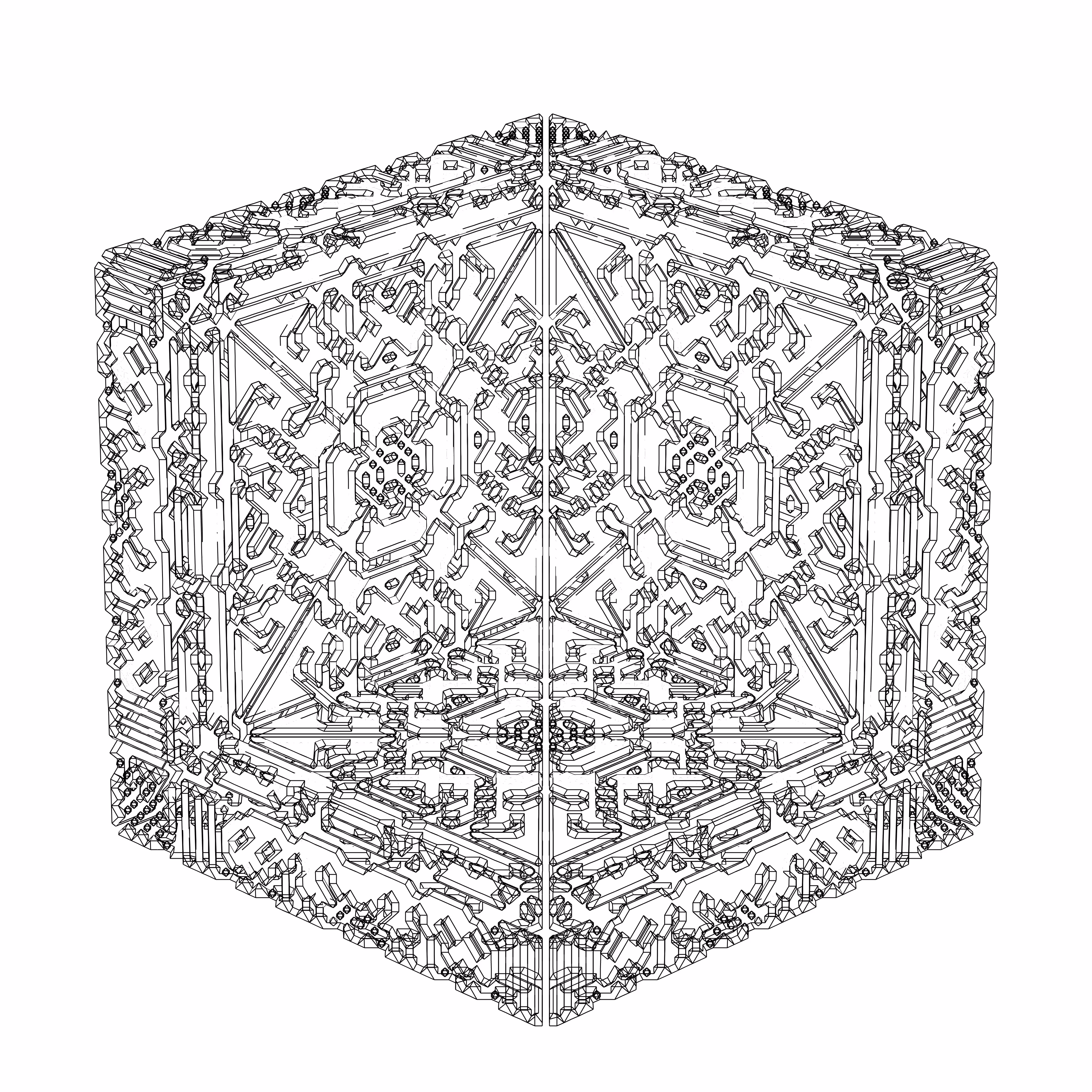 LL21 Alien Art Cube #10