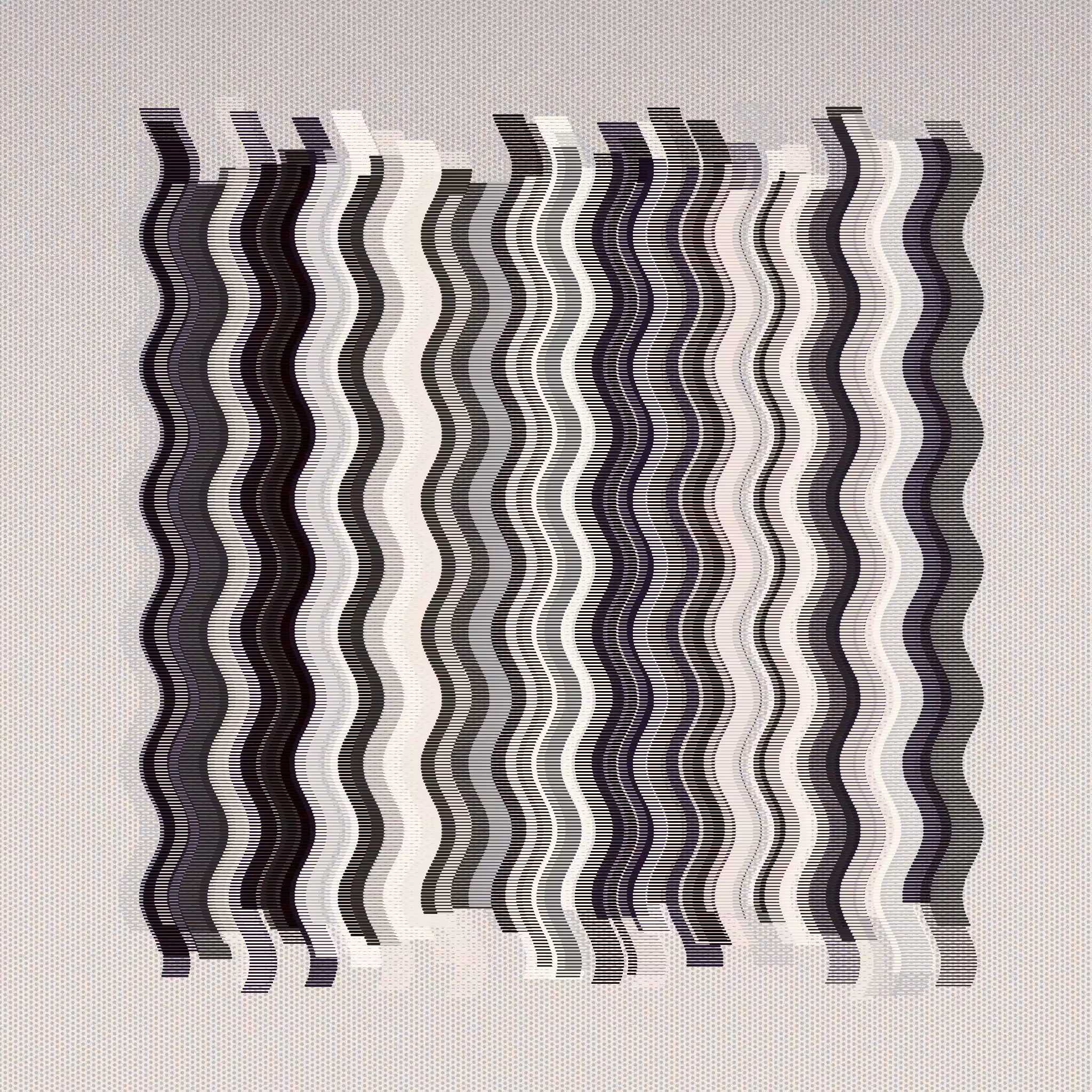 Ben-Day Wave Lines No. 1
