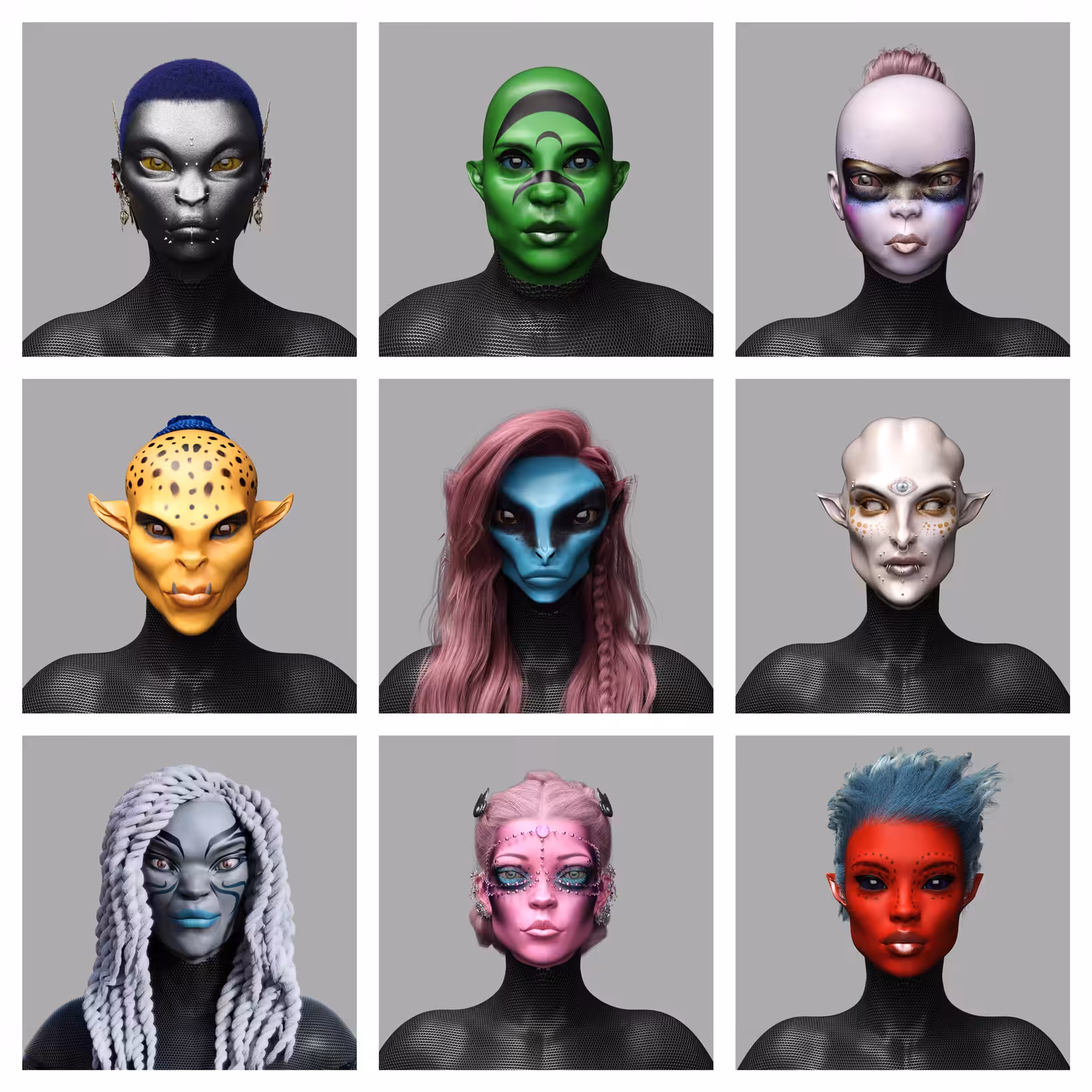 MARTIAN BEAUTY PORTRAITS VOL 2