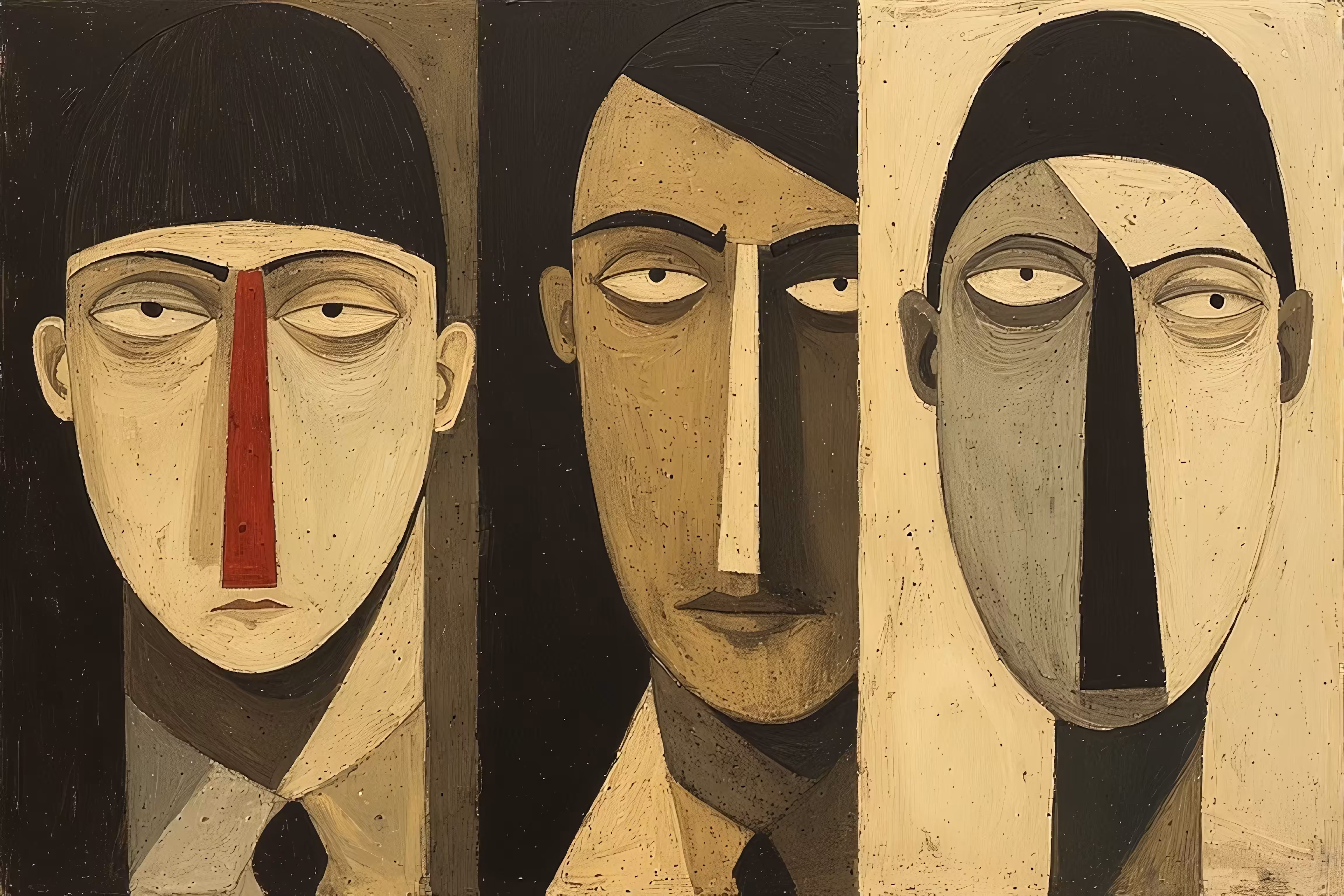 365 Brushstrokes of the Future: Three Faces of the Modern Man