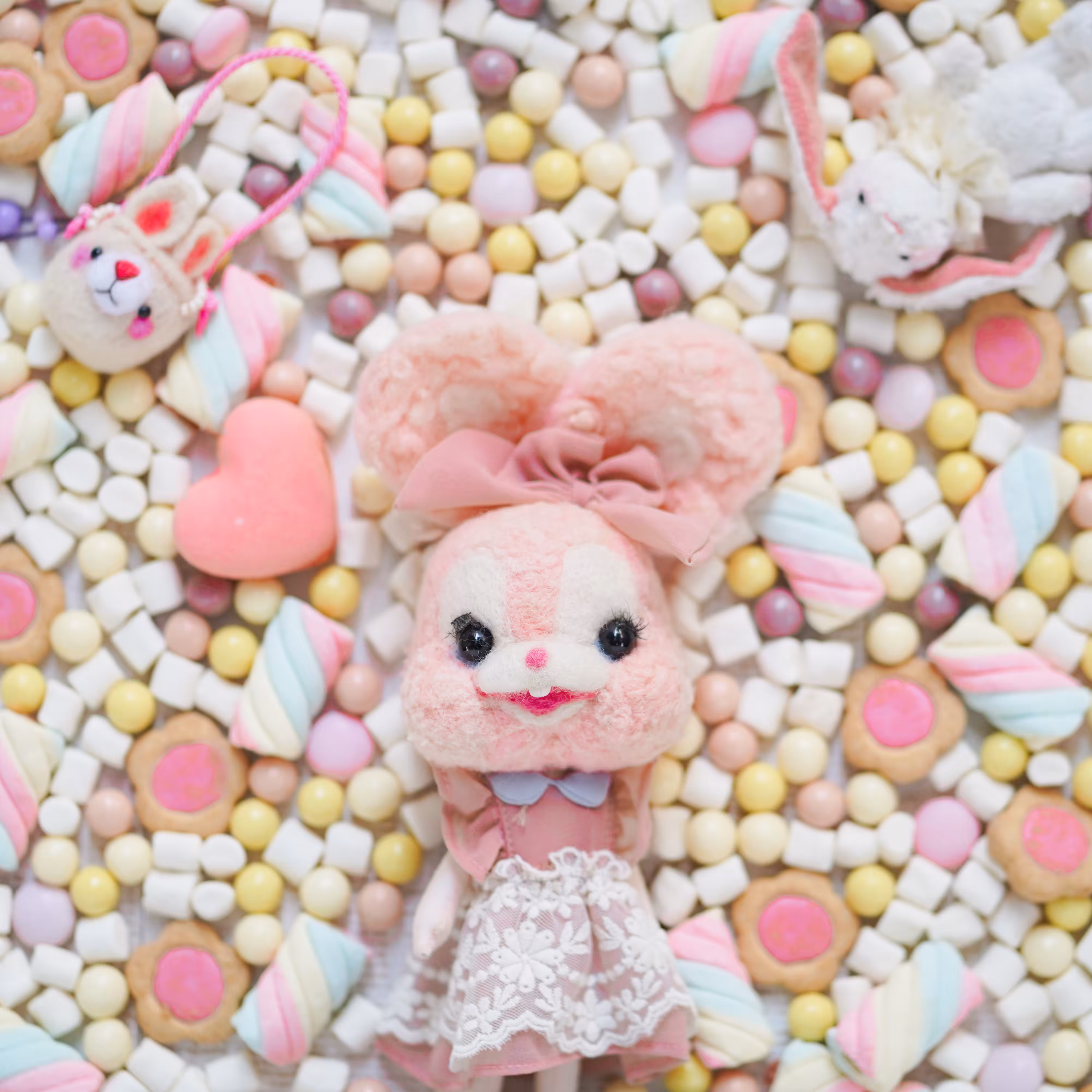 โ Peko-chan (Strawberry Parfait Bunny) #001