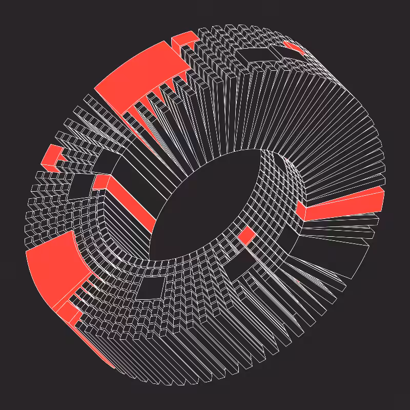 Ex Mobius (Neon Red) #39