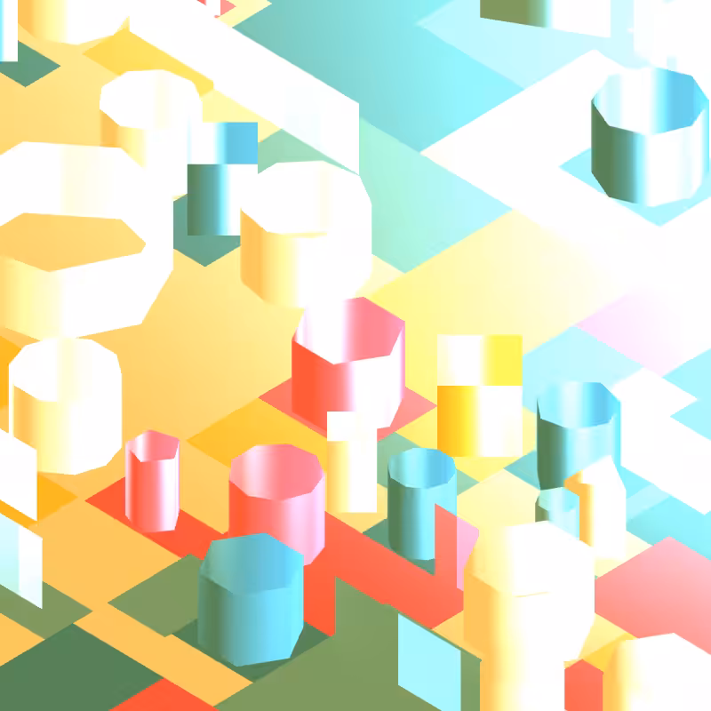 Geometric city #96