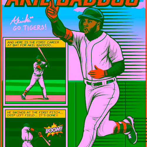 Akil Baddoo First Pitch NFT Orange