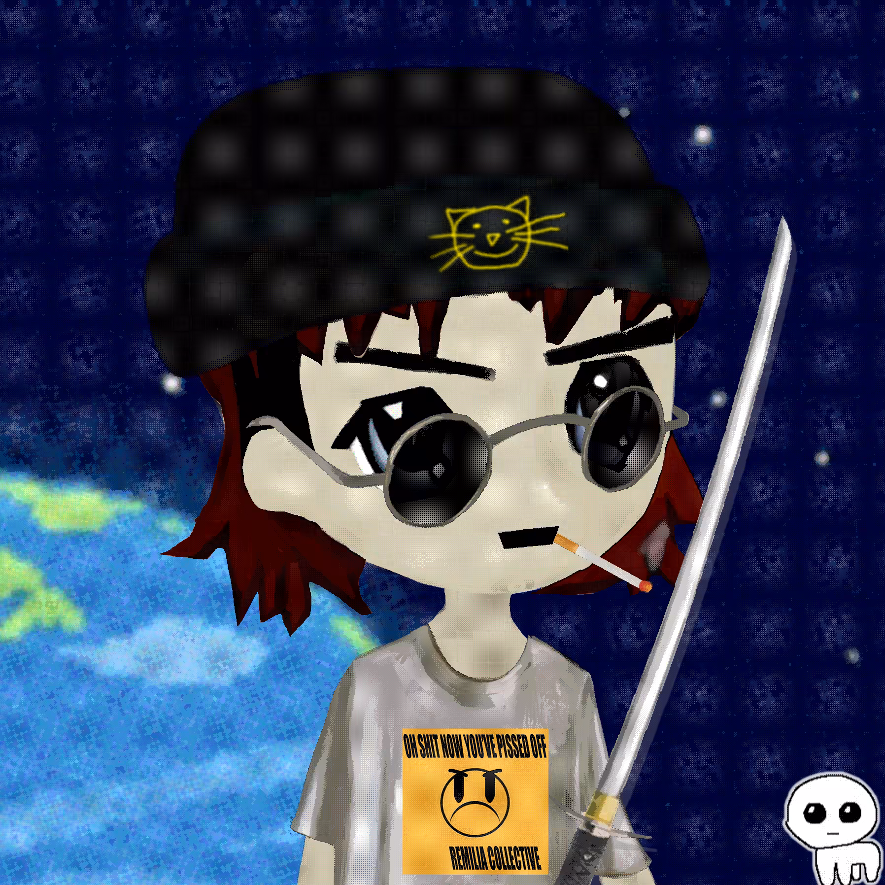 Redacted Remilio Babies: Remilio 7087