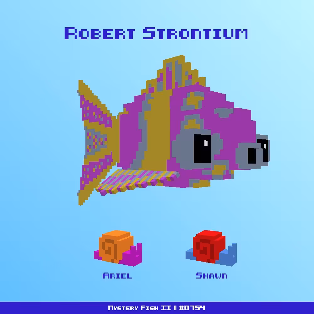 Robert Strontium :: Mystery Fish 0754/1000 