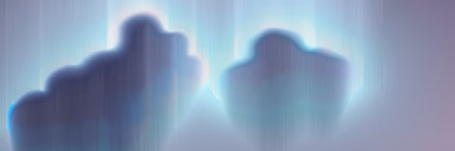 glitched ☁︎ clouds ☁︎ in wide space