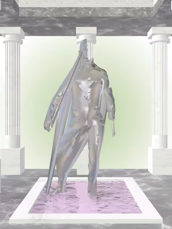 HeavenComputer: The Victorious Opalescent Onyx Man #1295