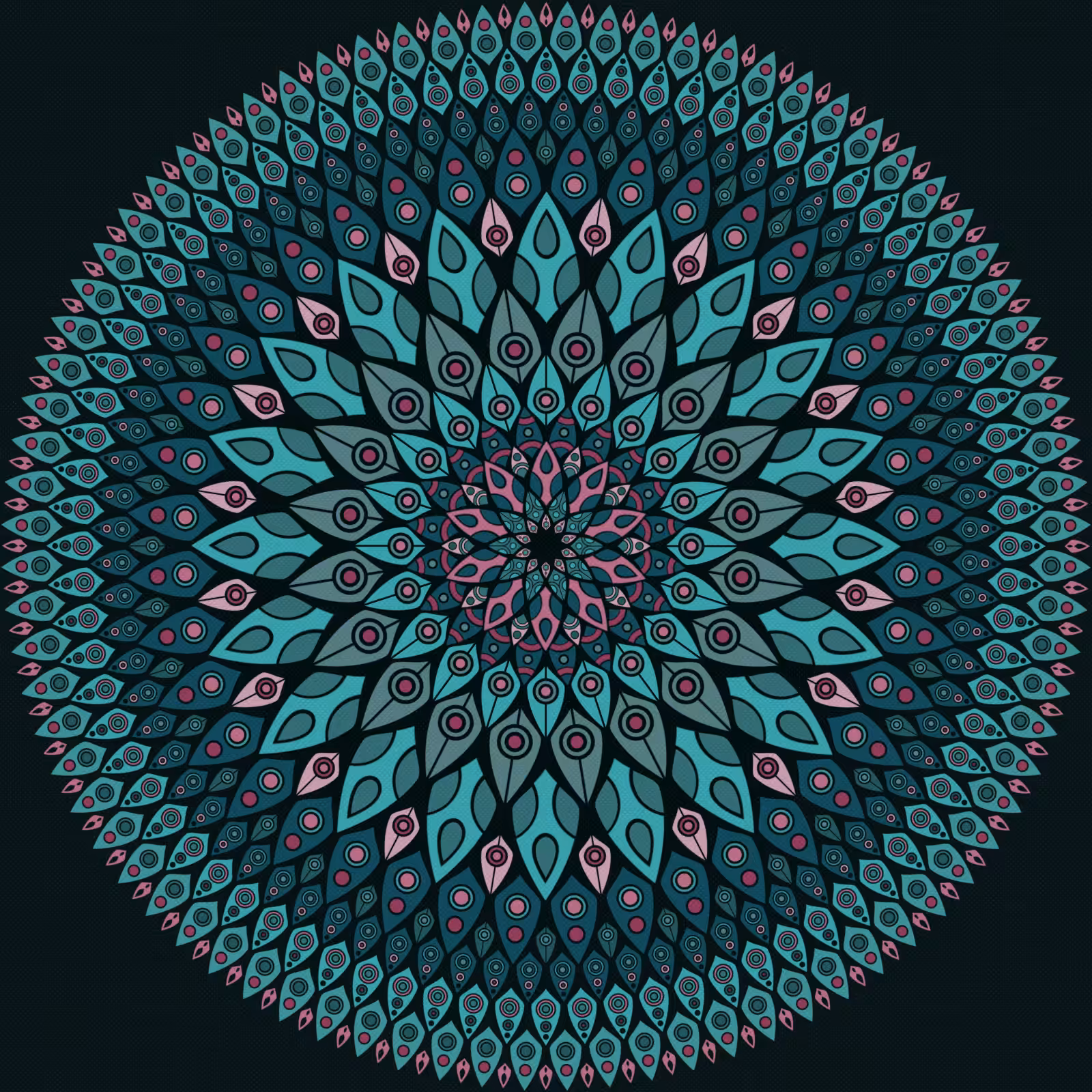 The Owl Mandala #7