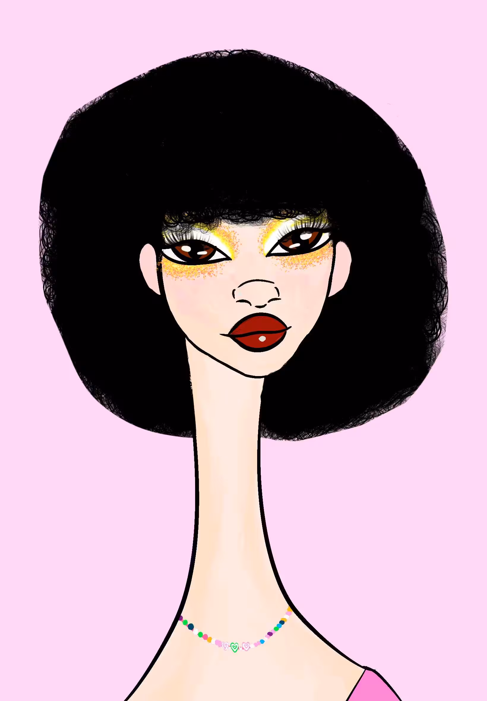 Long Neckie Ladies: Long Neckie Lady #2309