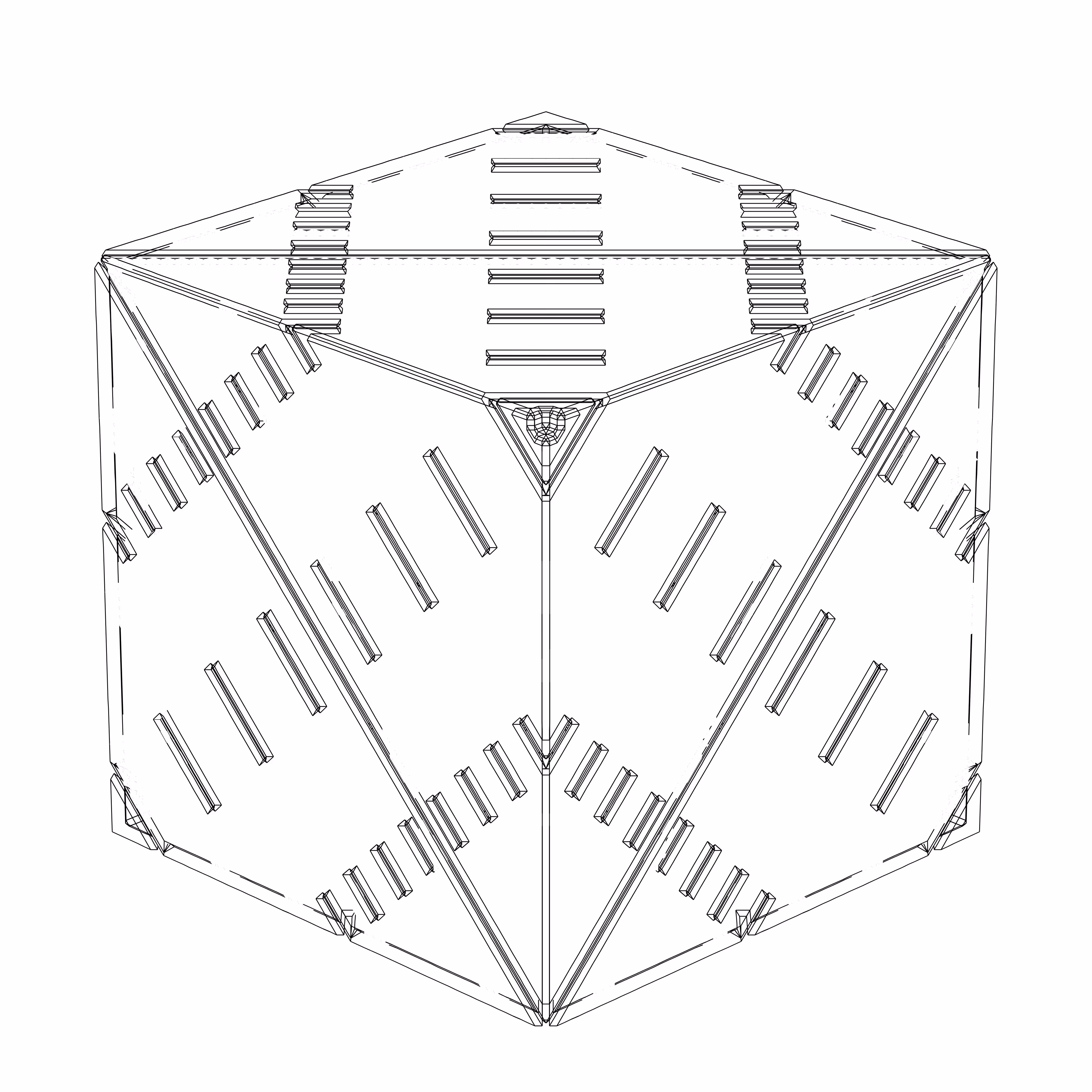 LL21 Alien Art Cube #438