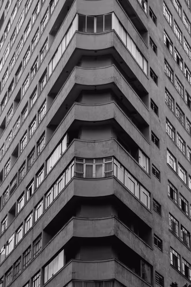 As quinas do centro.