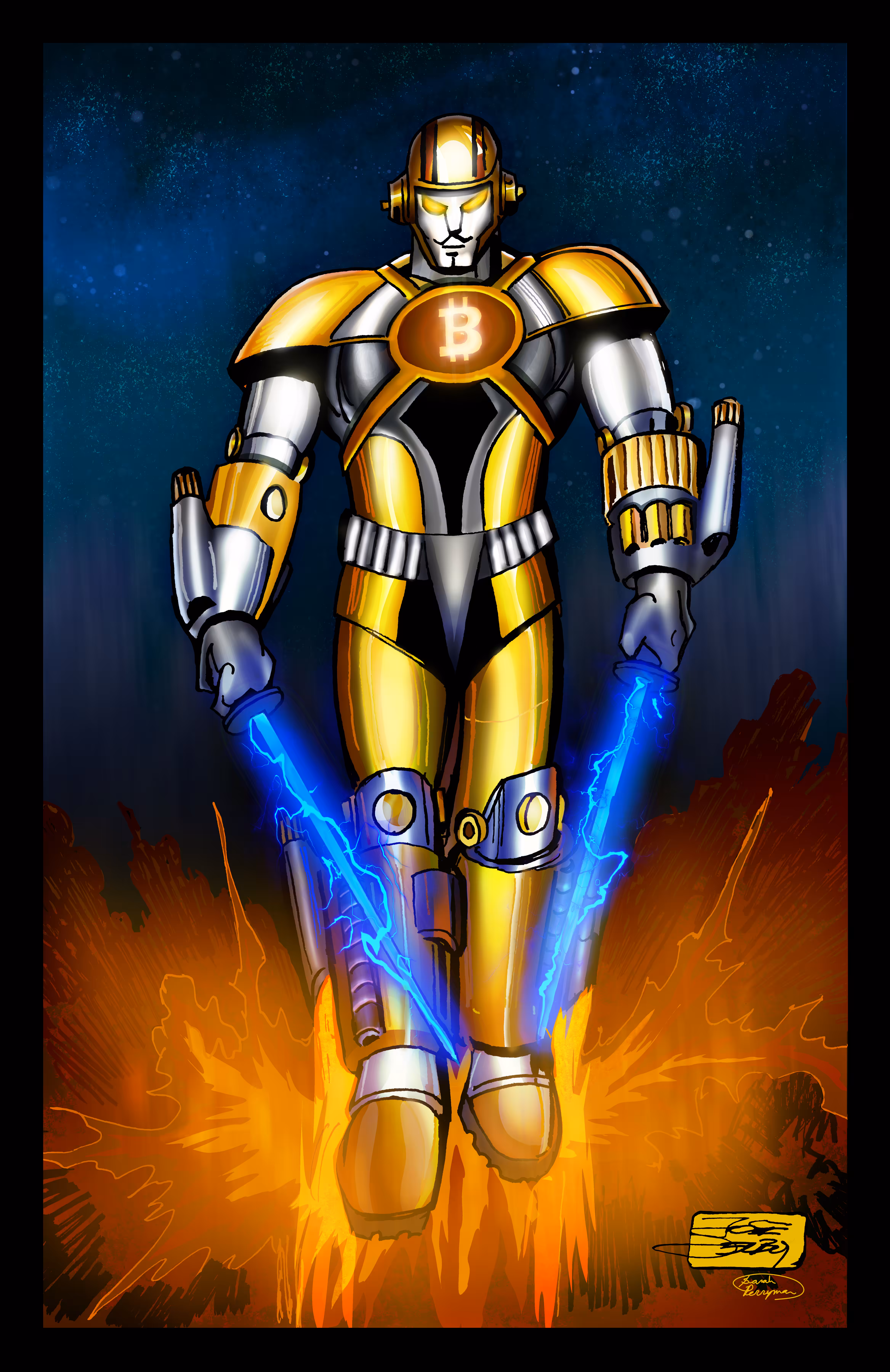 Satoshi The Creator – The Dawn Of A Hero #12/100