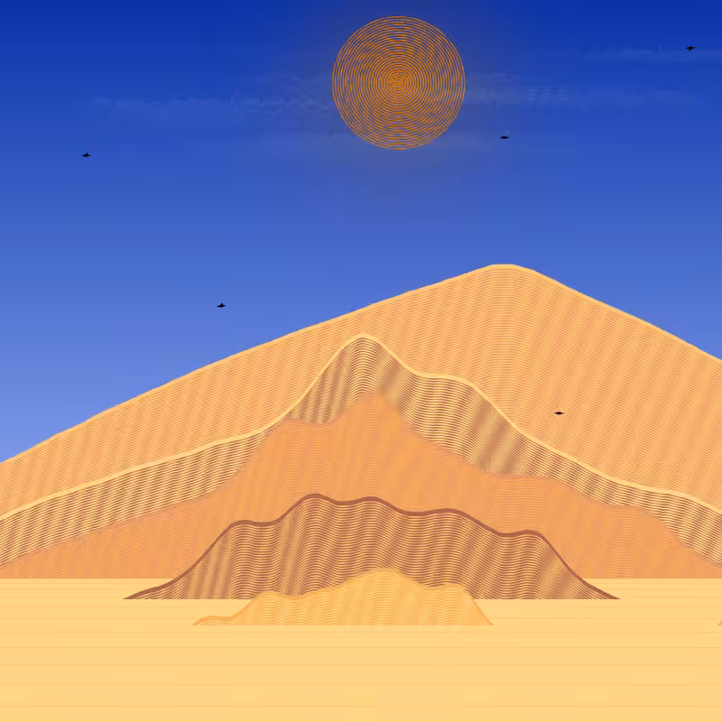 Painted Mountain Sunset #232