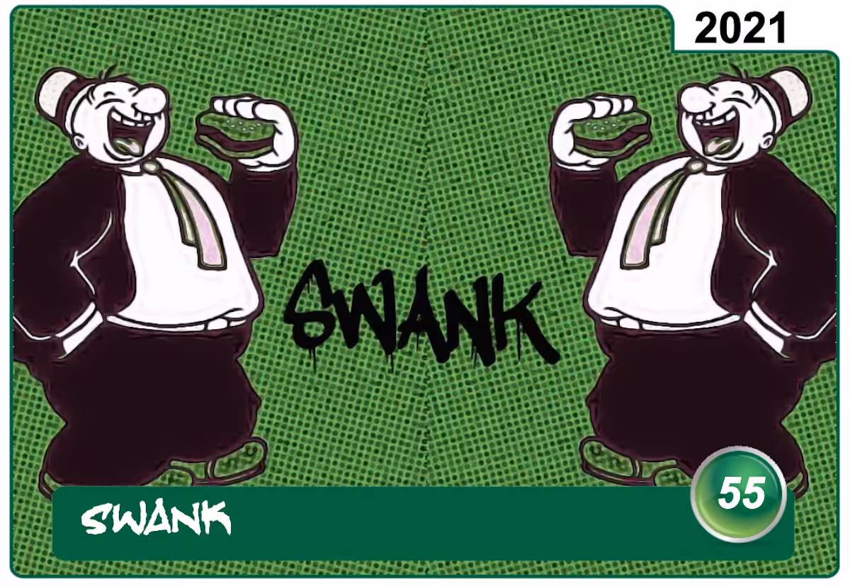 CHEEPCARDZ #55 - 'SWANK'