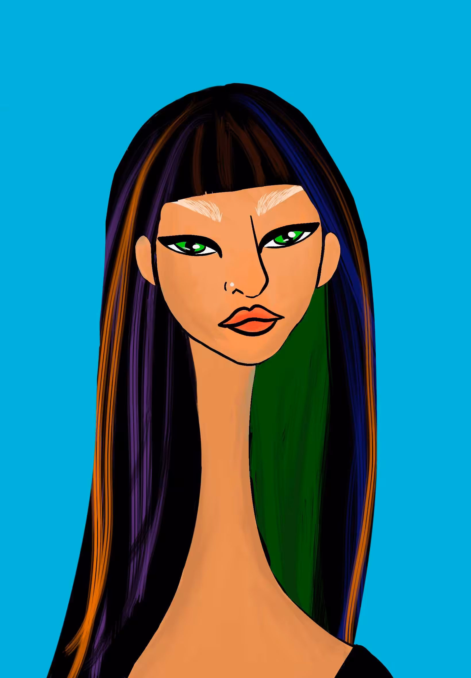 Long Neckie Ladies: Long Neckie Lady #493