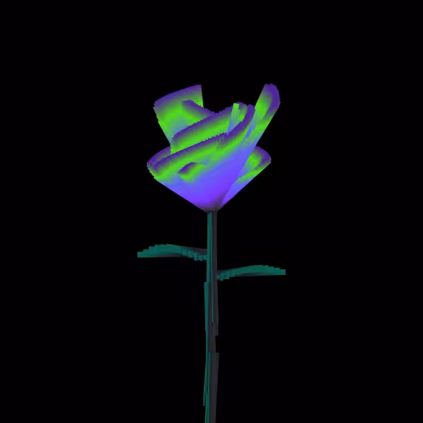 Digital Flower #4