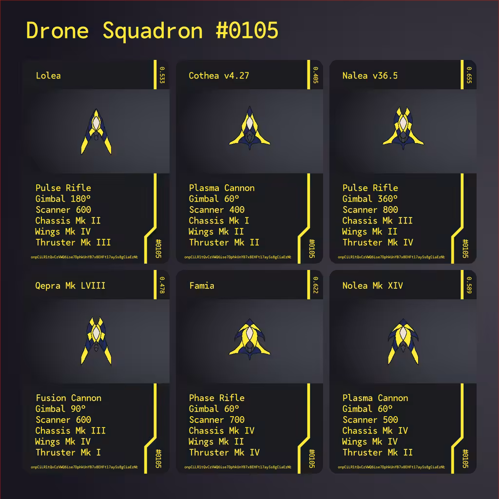 Drone Squadron: Elite #0105
