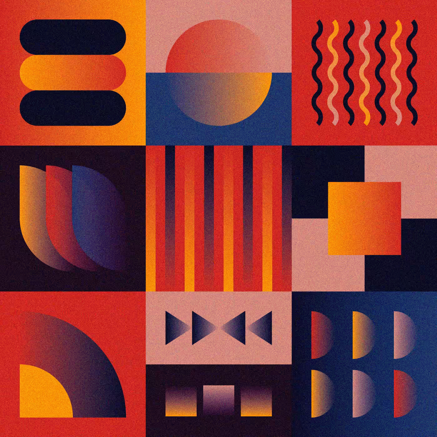 Shadient Grids #18