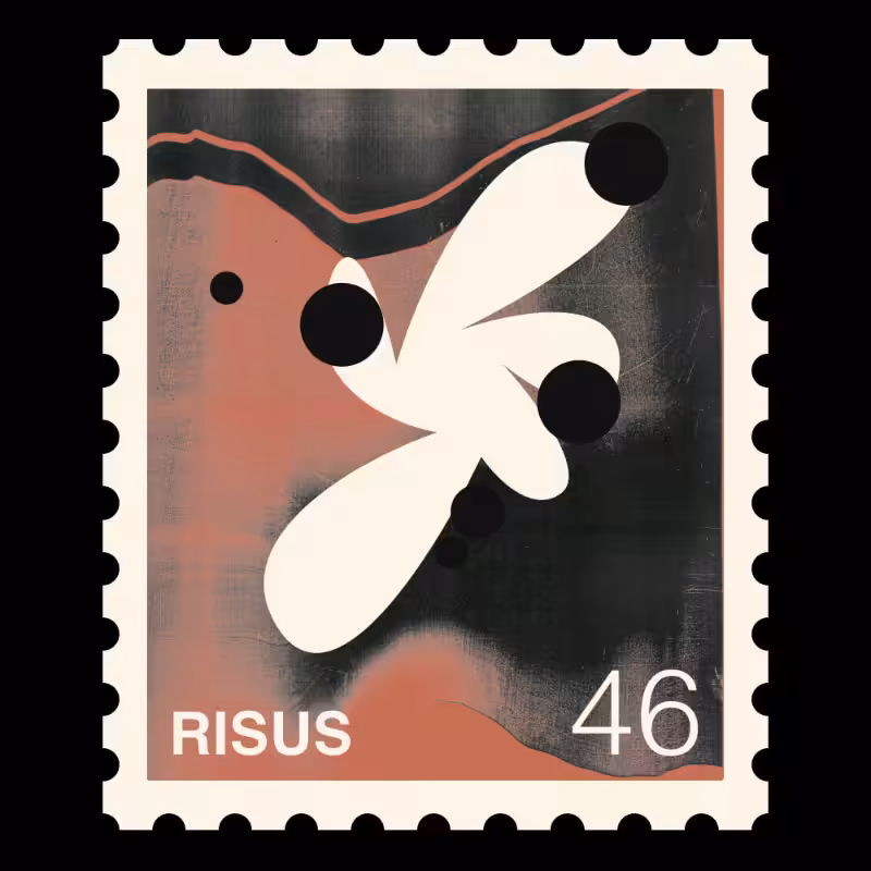 Postage stamp - Snowflakes #61