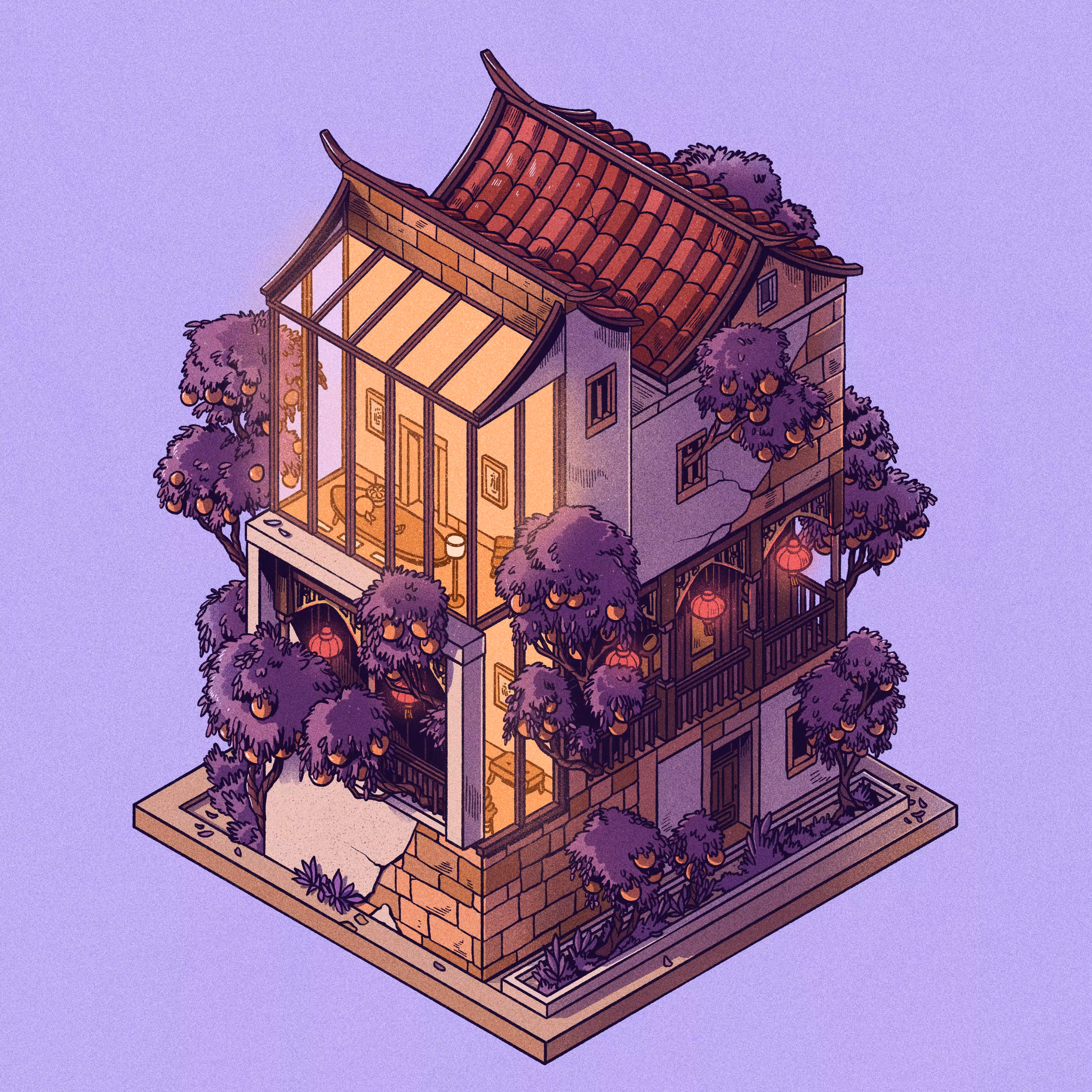 Curious Cabins #39 — Tangerine