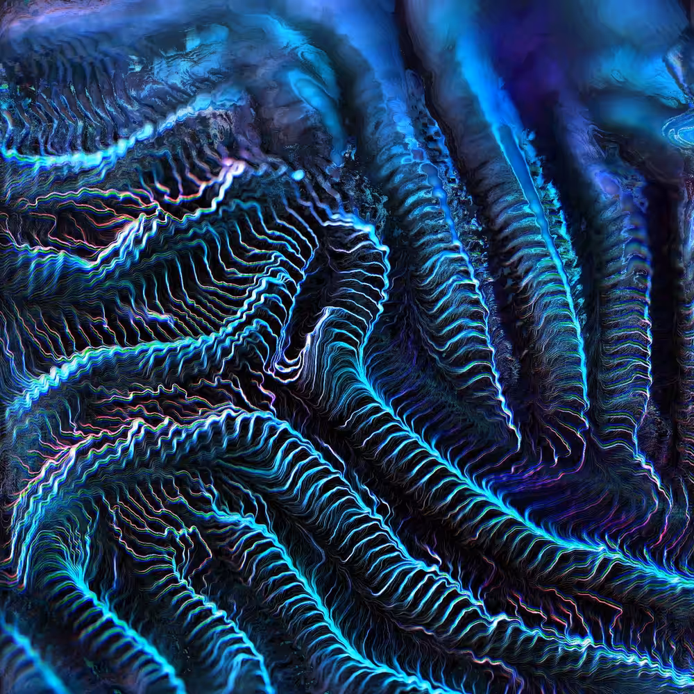 Blue worm creation