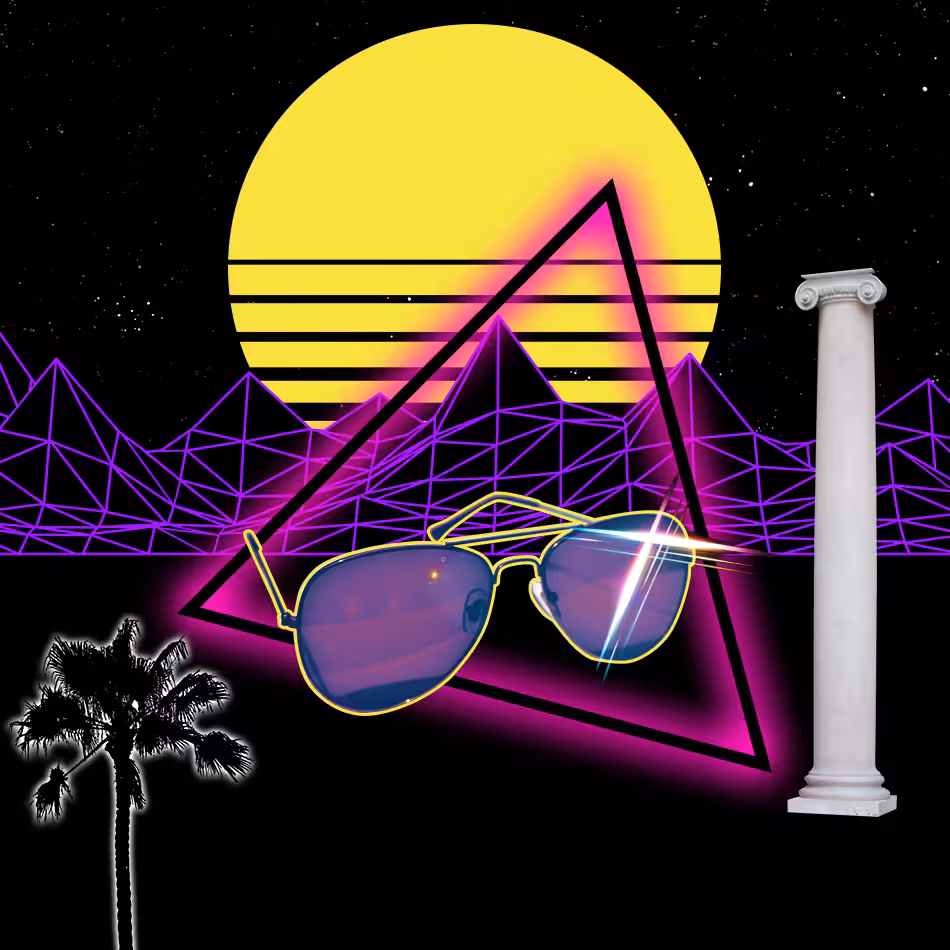 S Y N T H W A V E Nightlife Generator #56