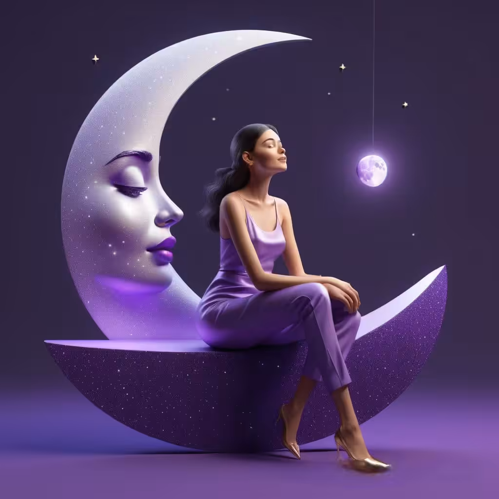 Purple Moon #2 🌙💜