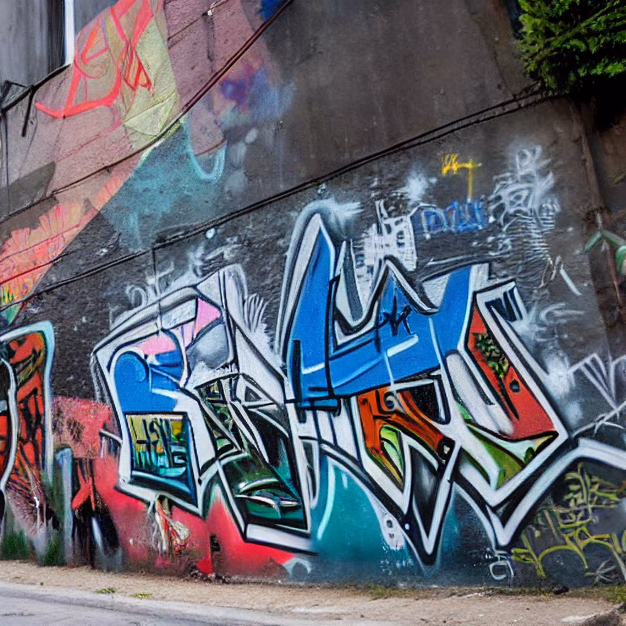 AI Street Art No. 49