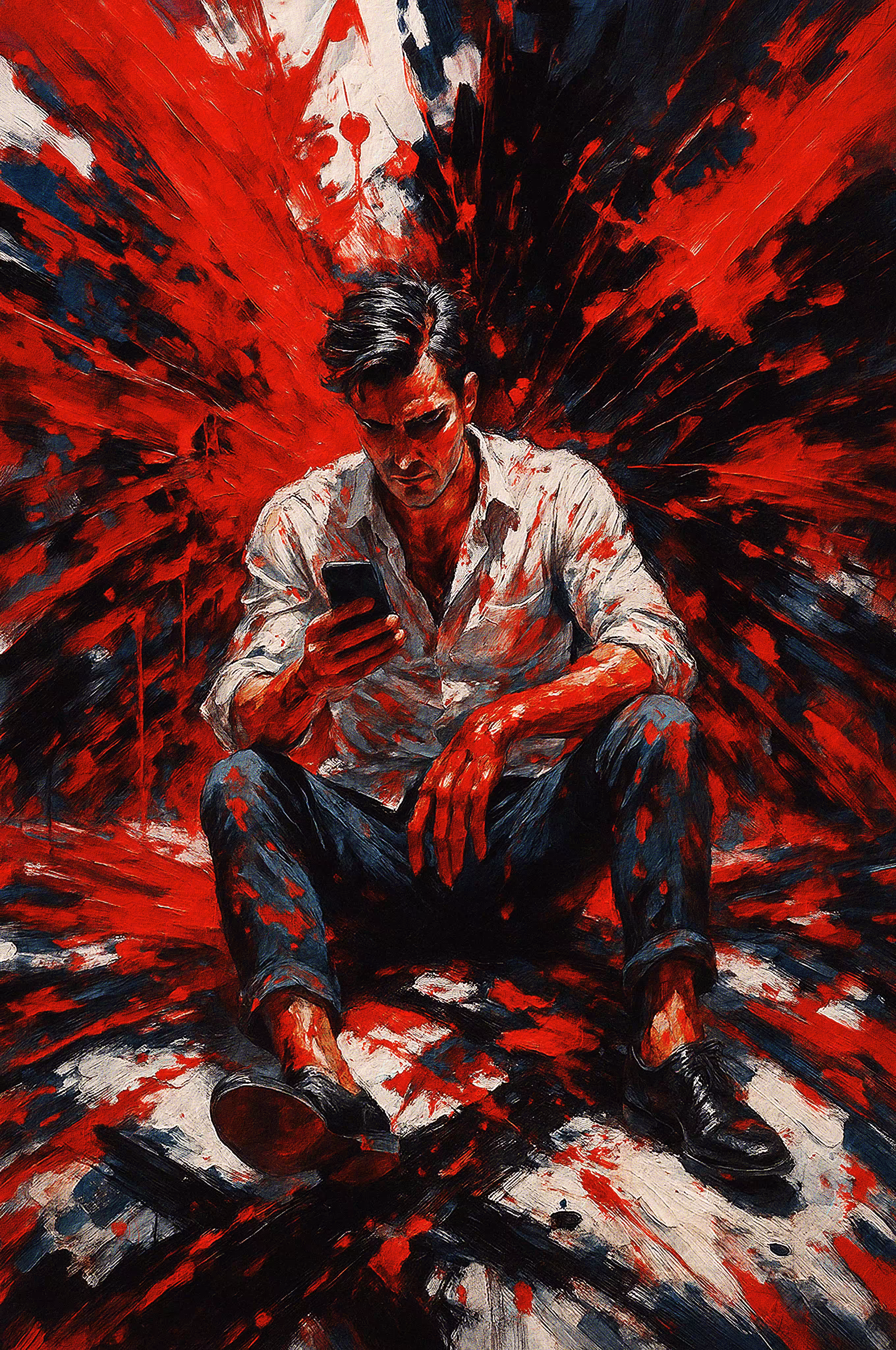 "Everything is fine. Yeah?"