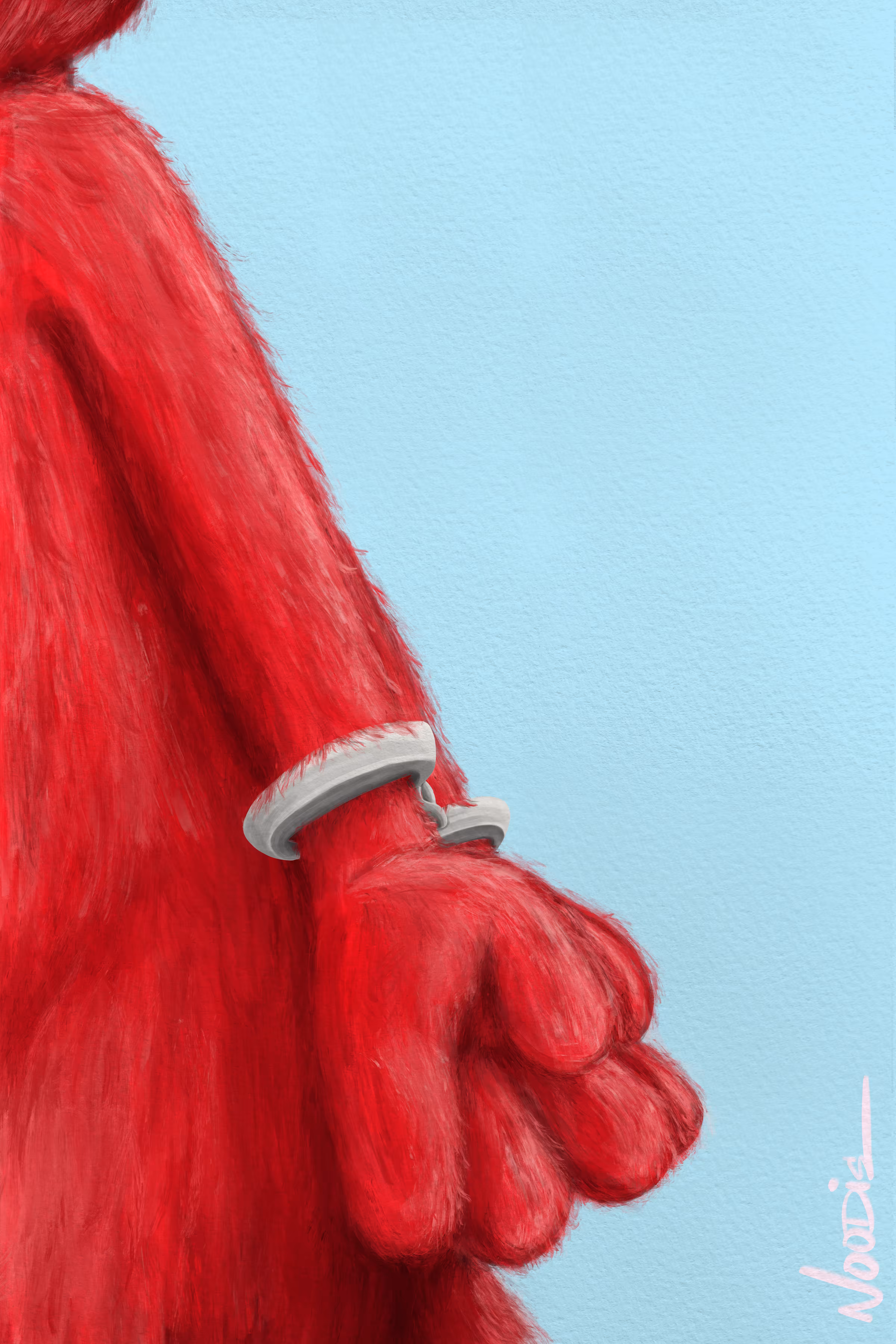 seeing red. 