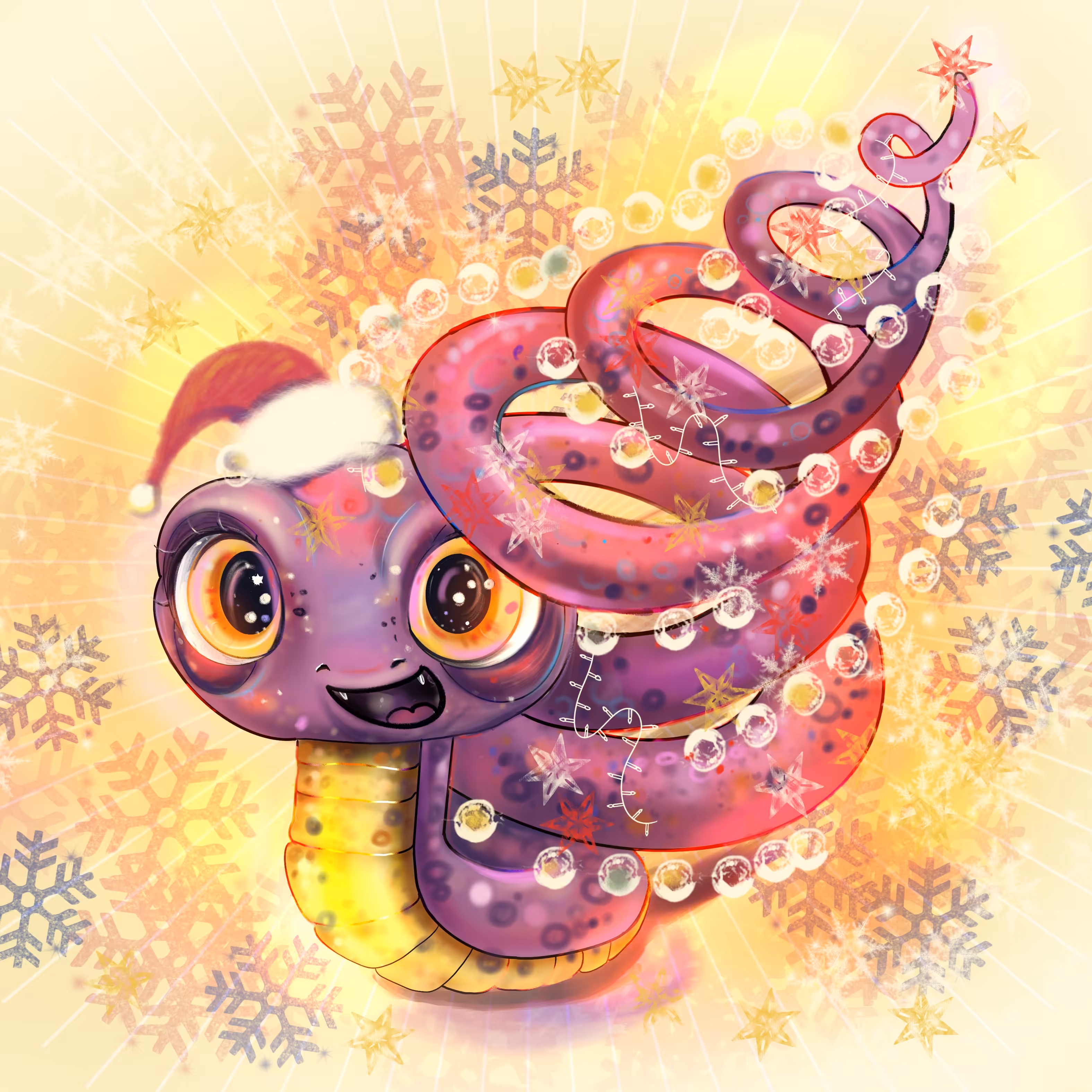 Snake Christmas Tree