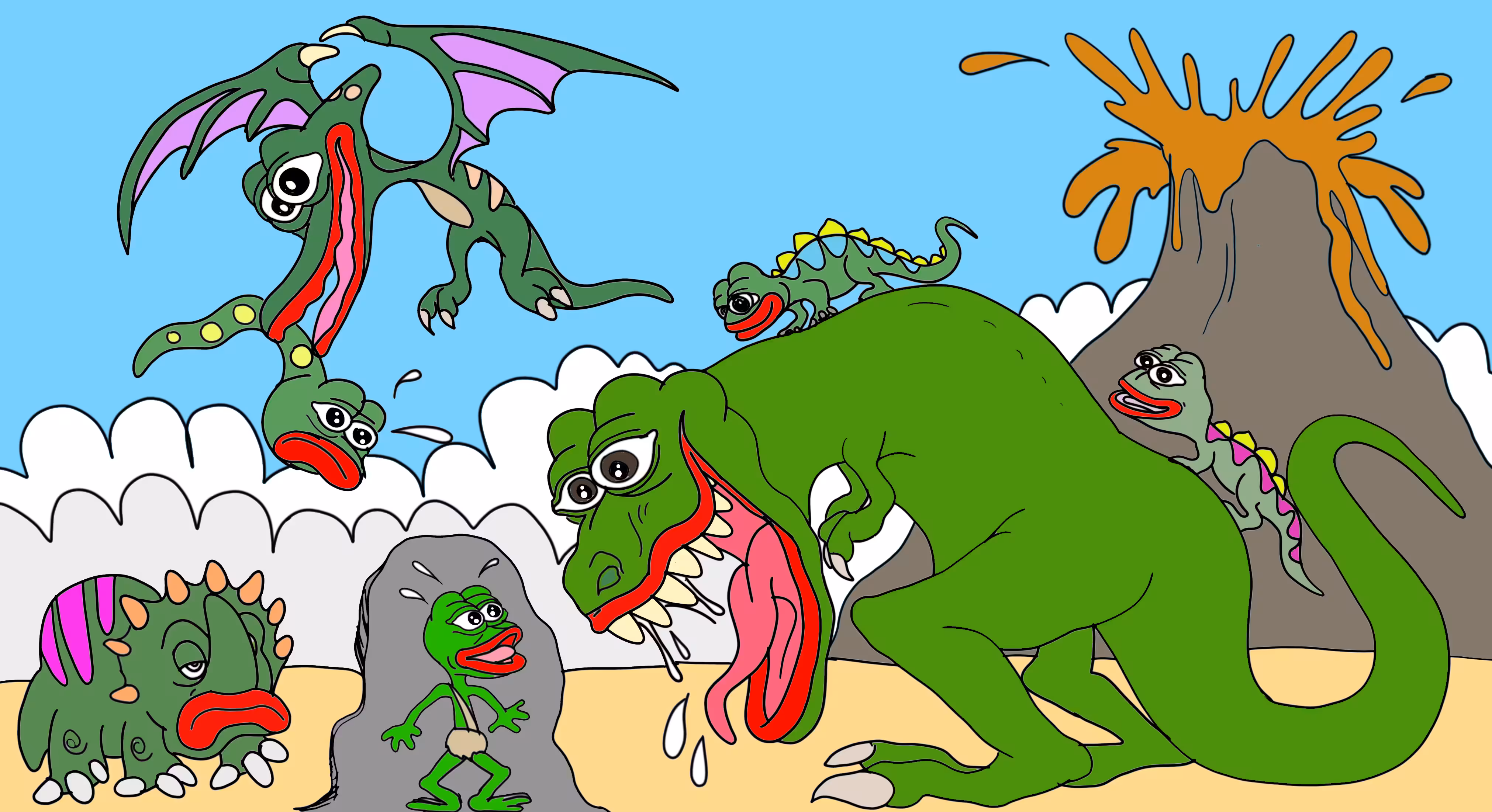Pepe and the Dinosaurs
