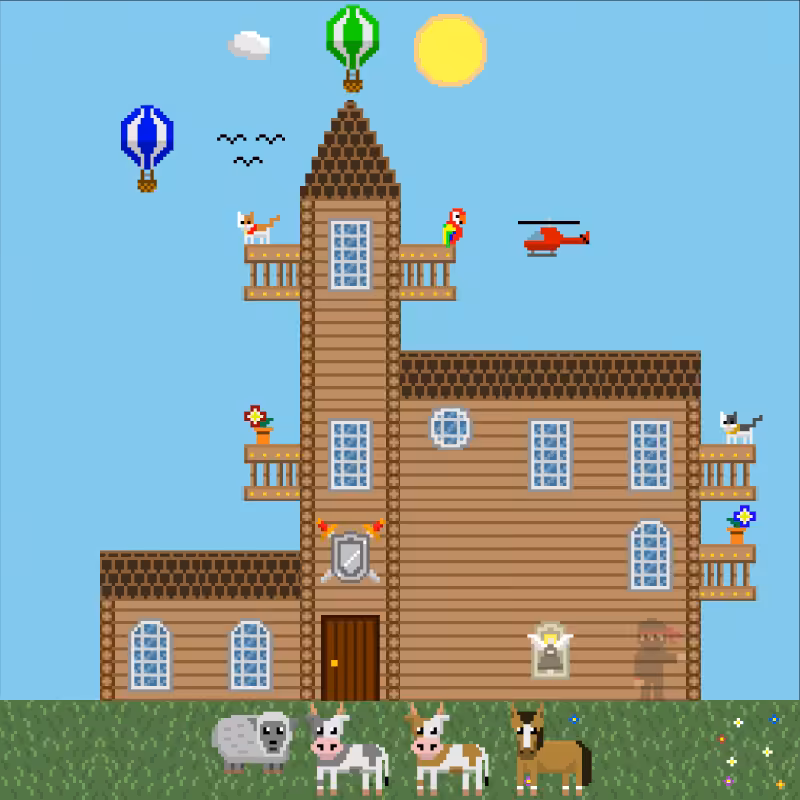 2D Mansion #616