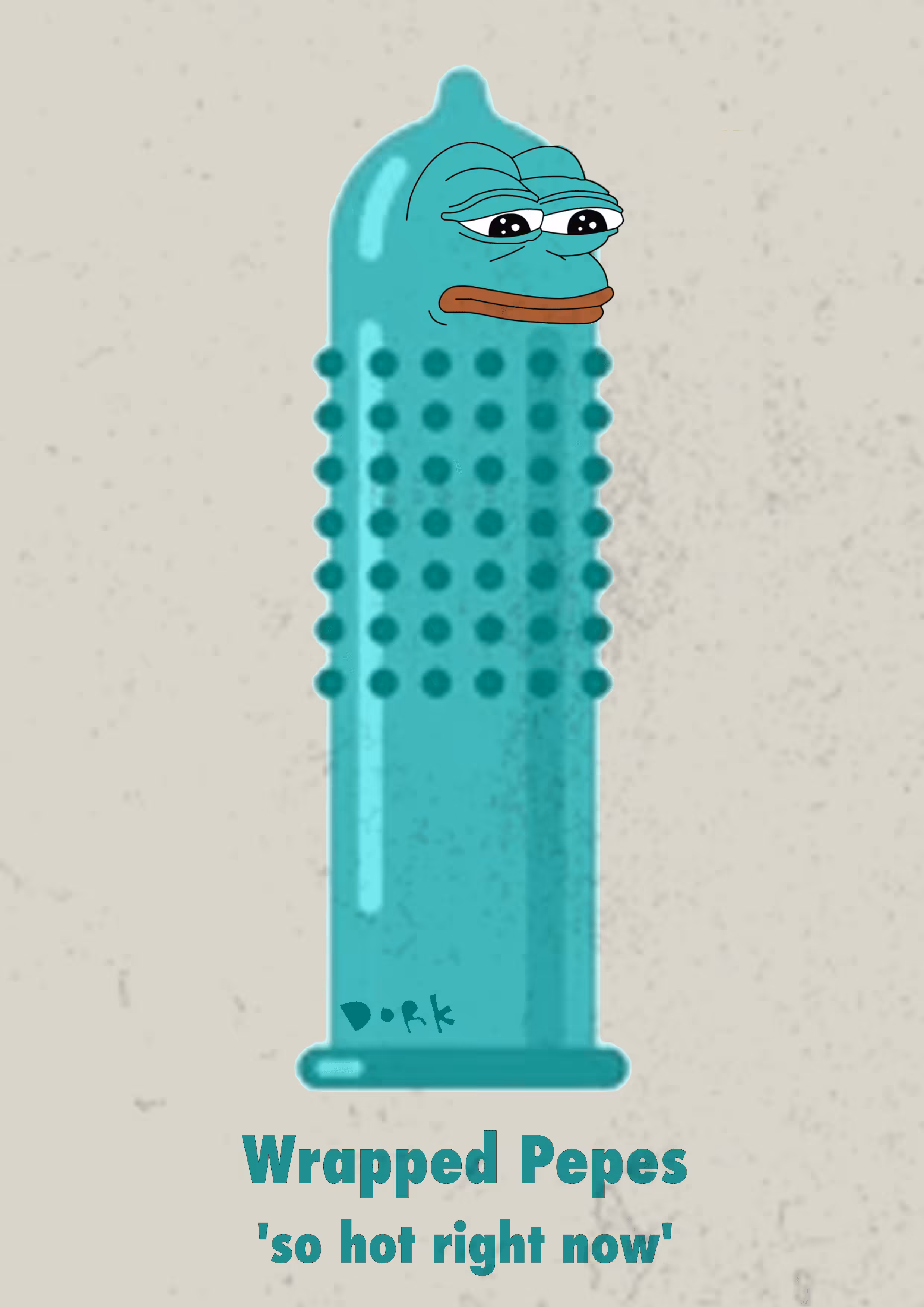 'Ribbit' - Wrapped Pepe #1