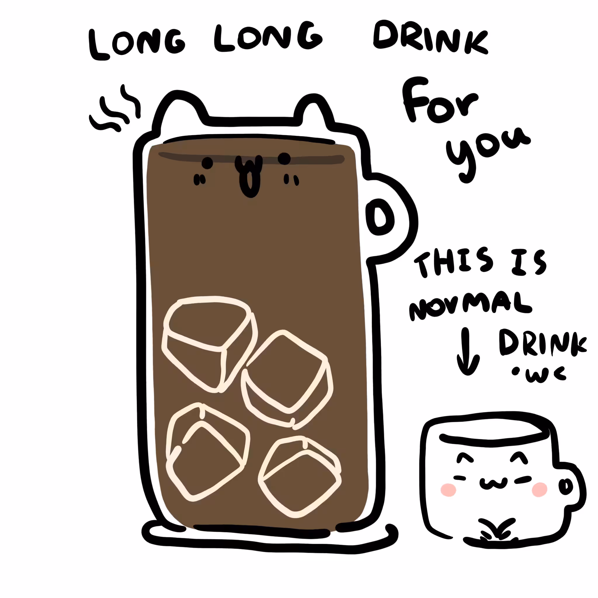 Long long cat item and Art