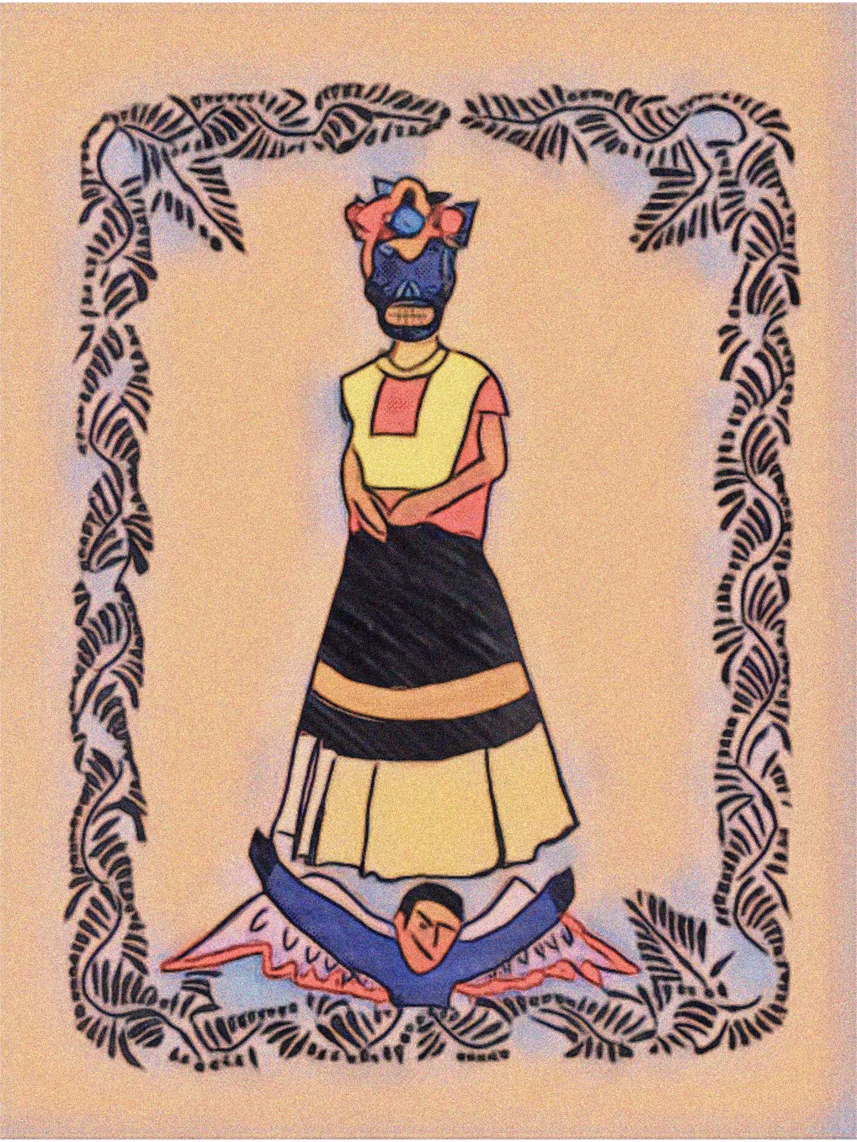 Frida Kahlo Dead Mask