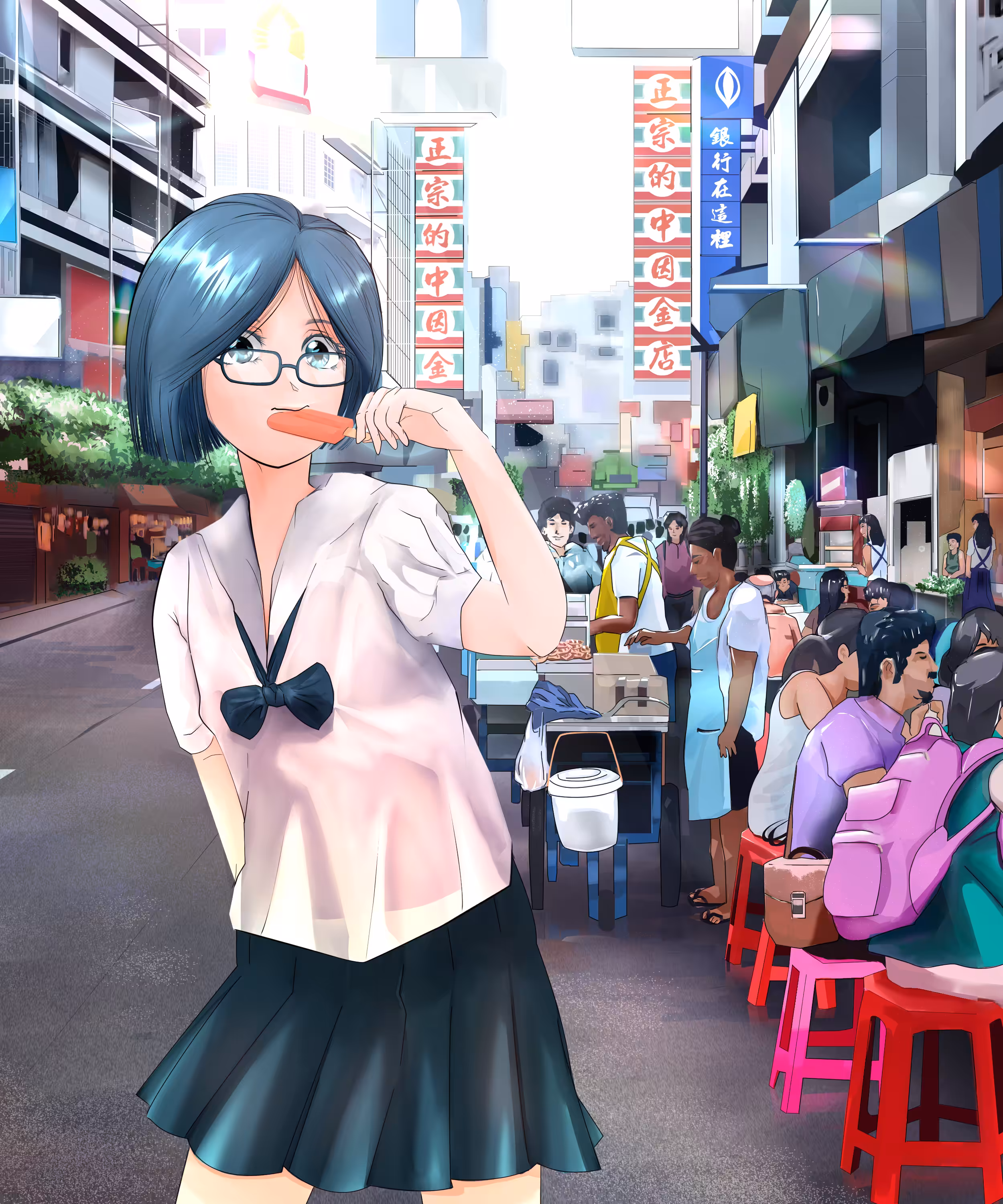 In china town