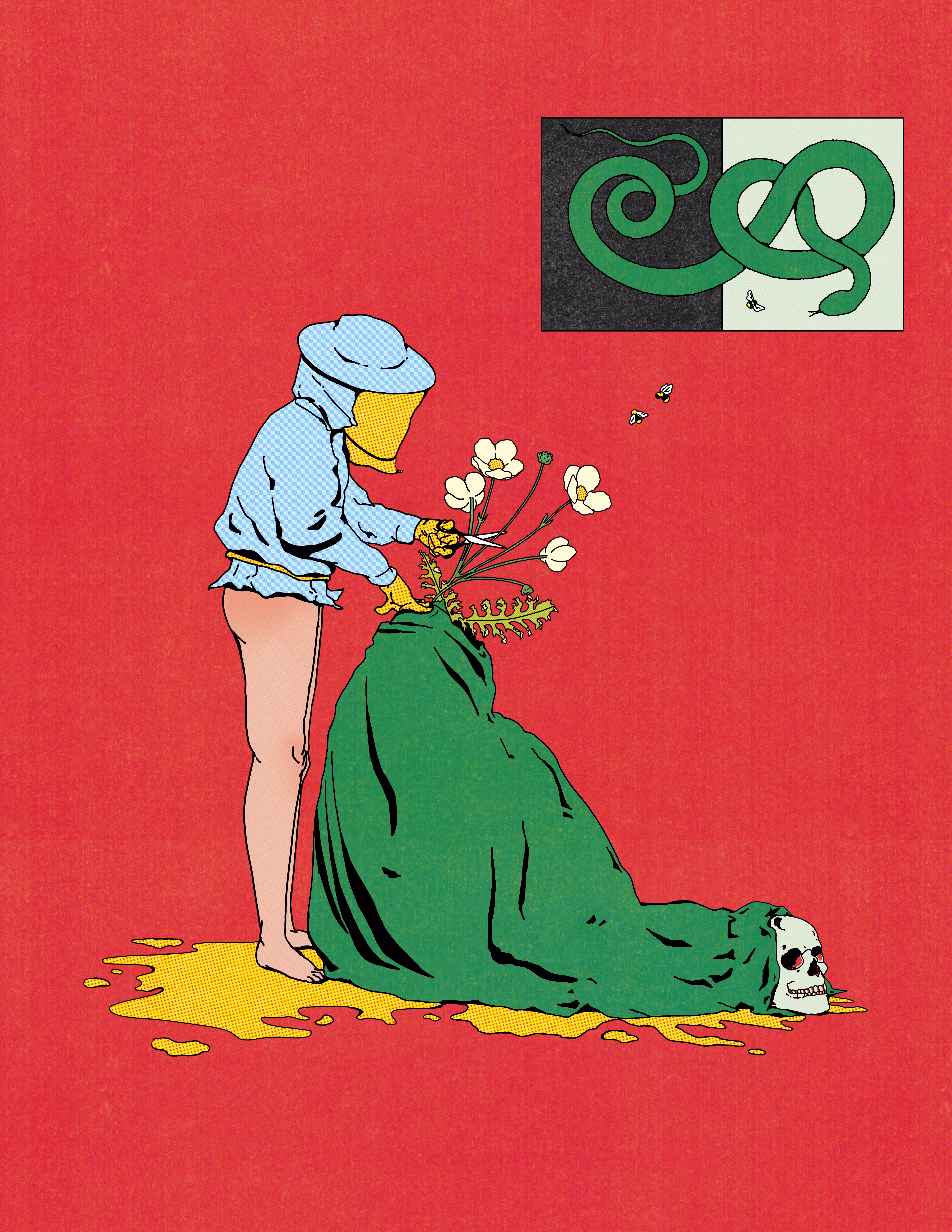 The Beekeeper Who Stole the Flowers