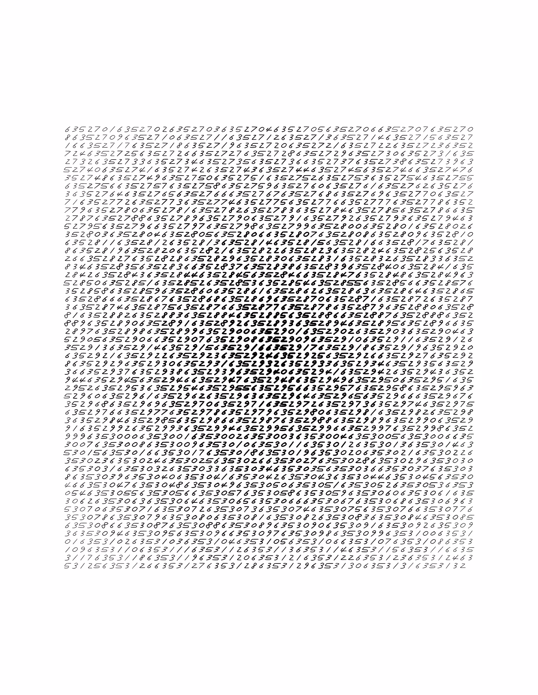 Endless (5,607,250 to Infinity) #2560