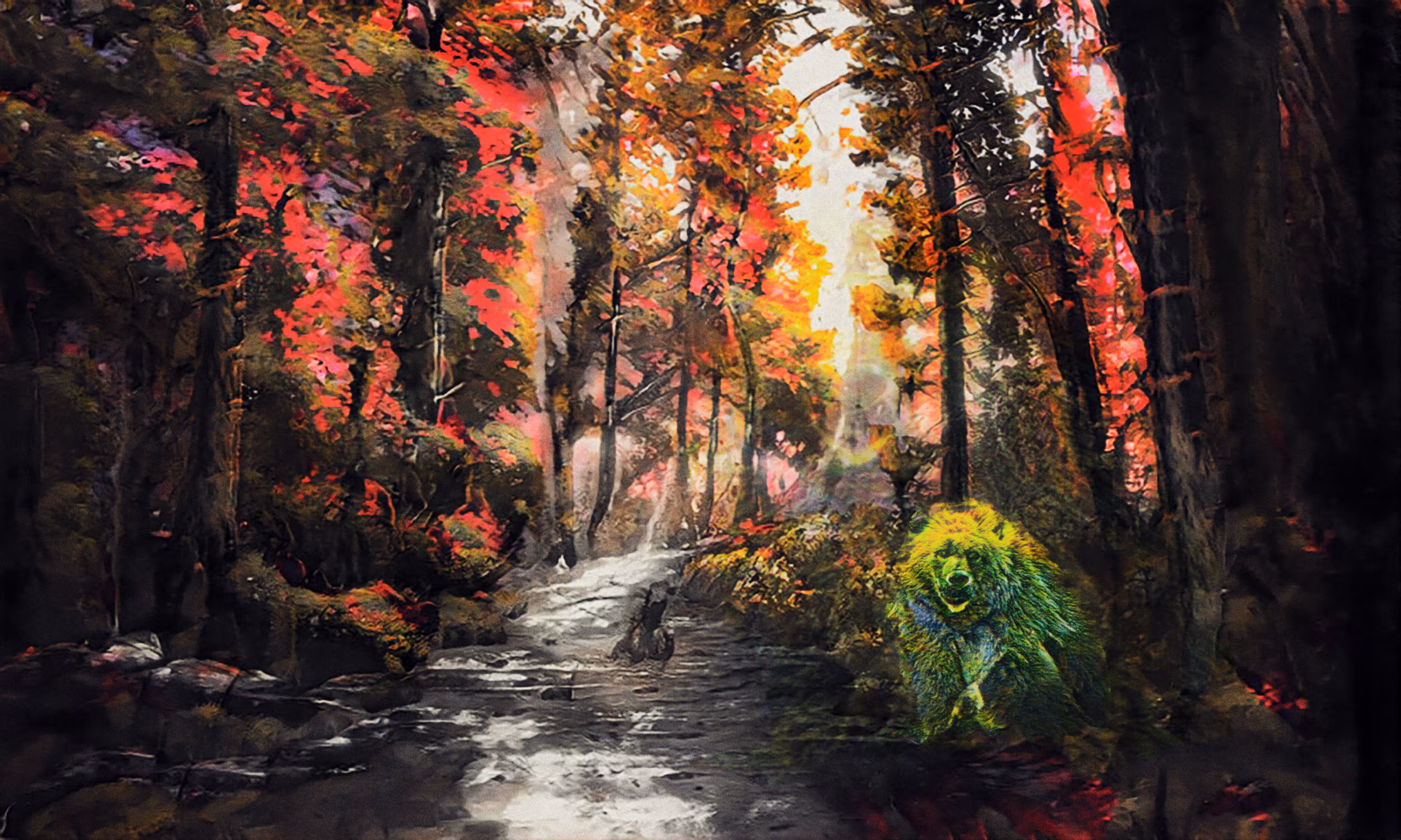 redforestgreenbear