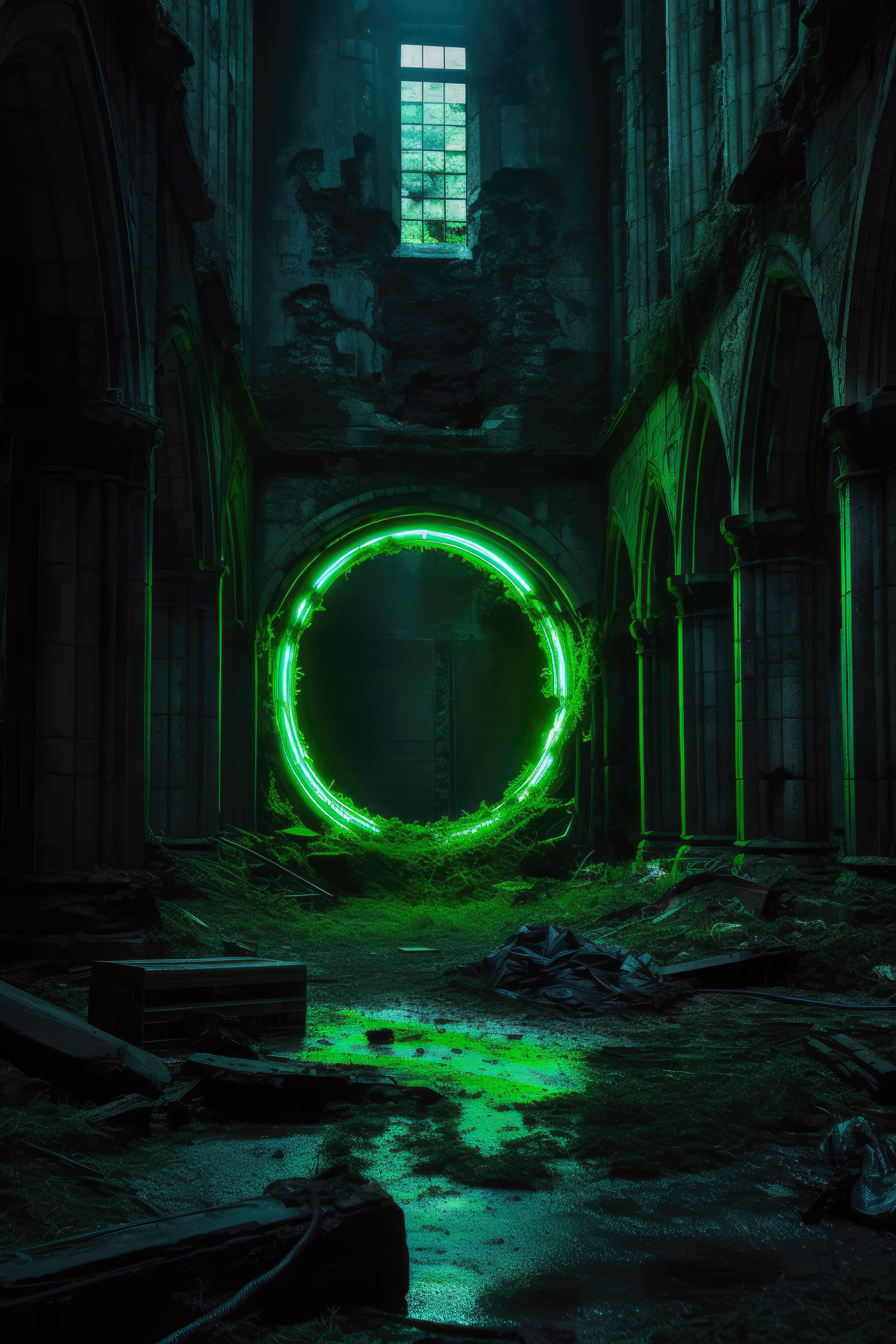 BLACK LIGHT DISTRICT #8 - Green Circle Church