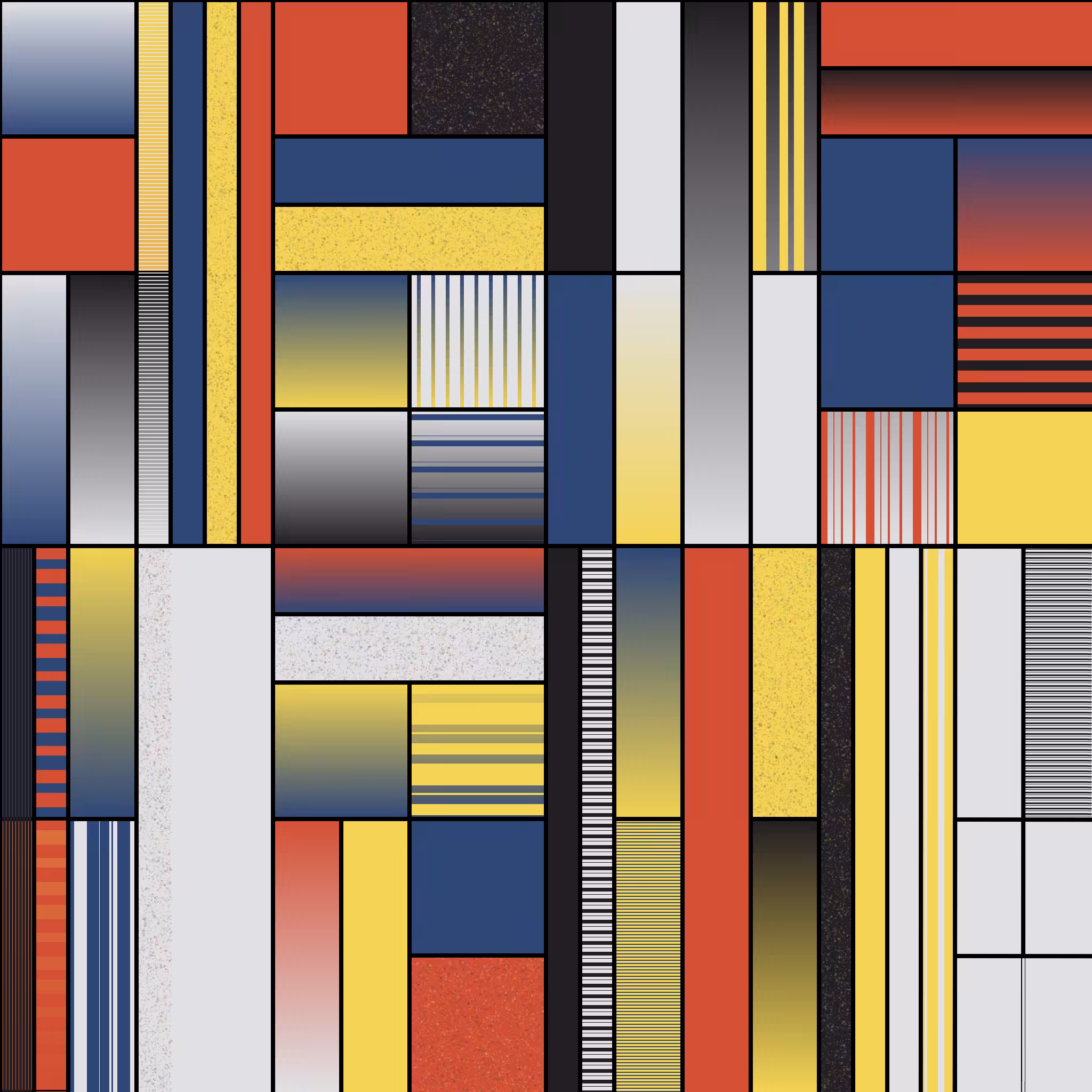 Agricultural Landscapes - Mondrian Edition #32
