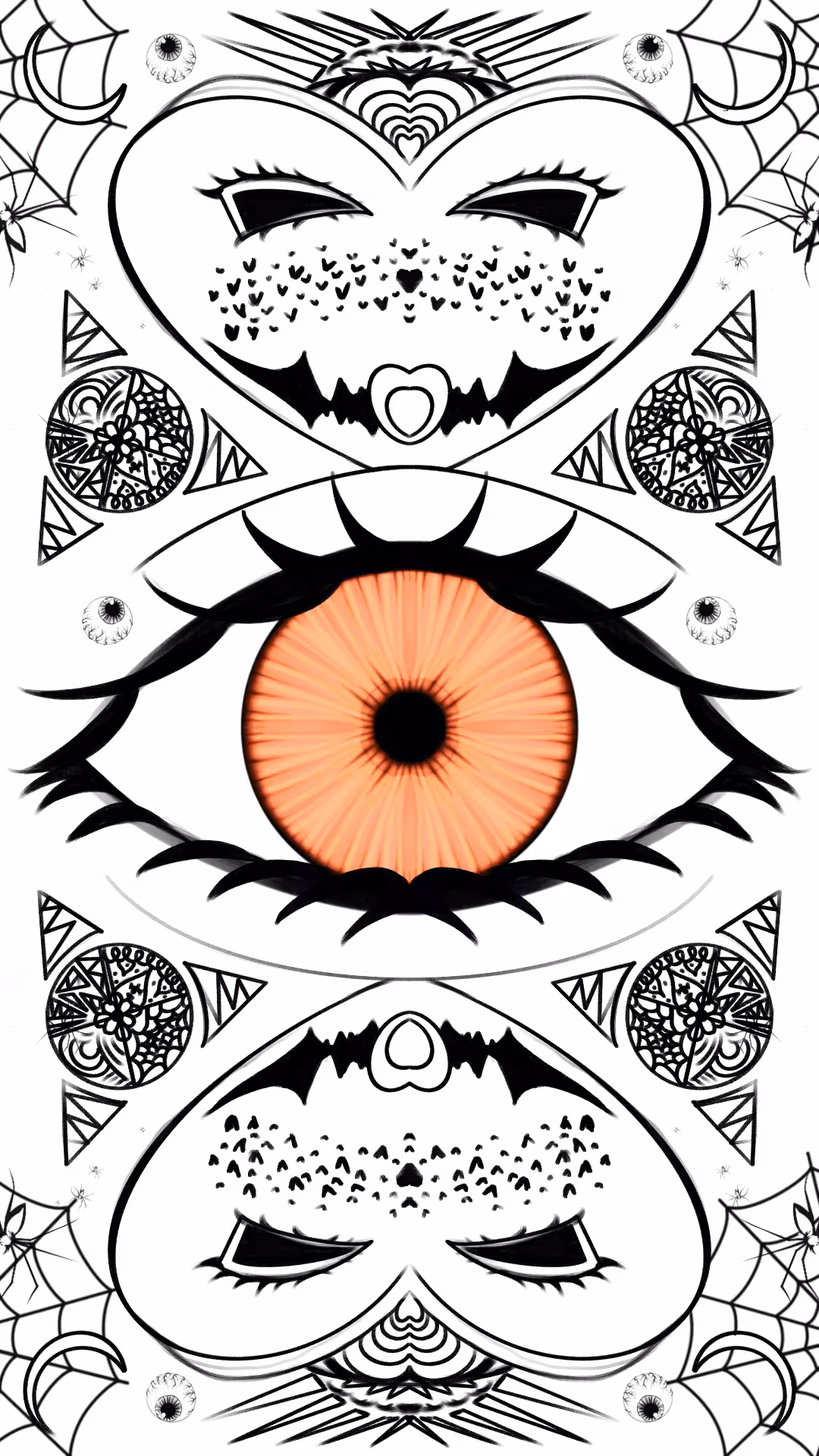 " Eye see you " Trippie Crypto Pattern 